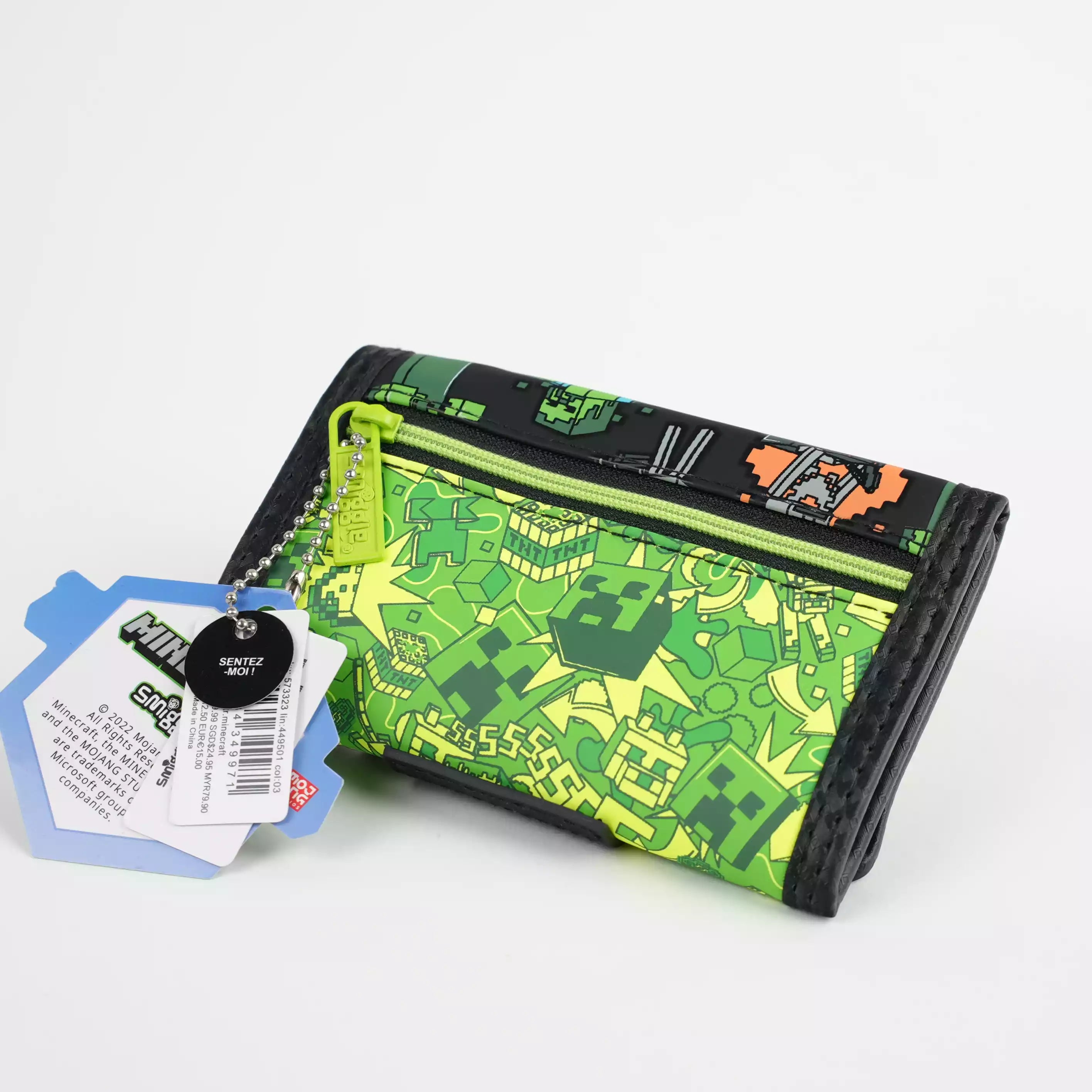 Porte-Monnaie Minecraft Smiggle HU10 015