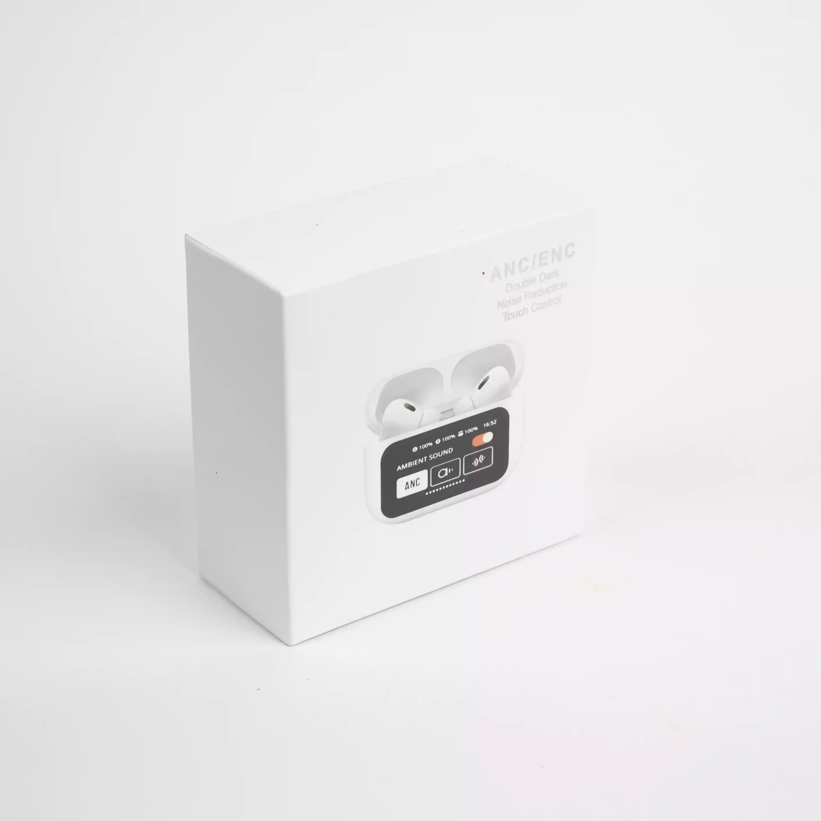 Écouteurs Sans Fil Premium avec Écran Tactile Intégré & Réduction de Bruit Active (ANC)