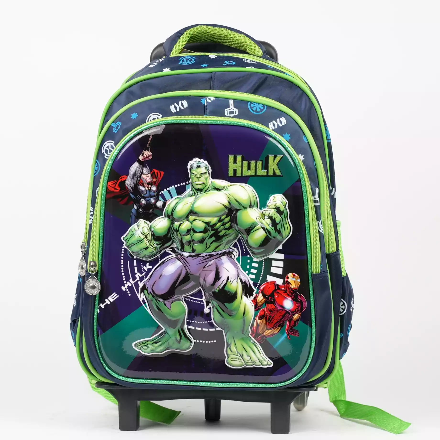SAC A DOS CHARIOT 3PCS EXINE IS03557 Hulk