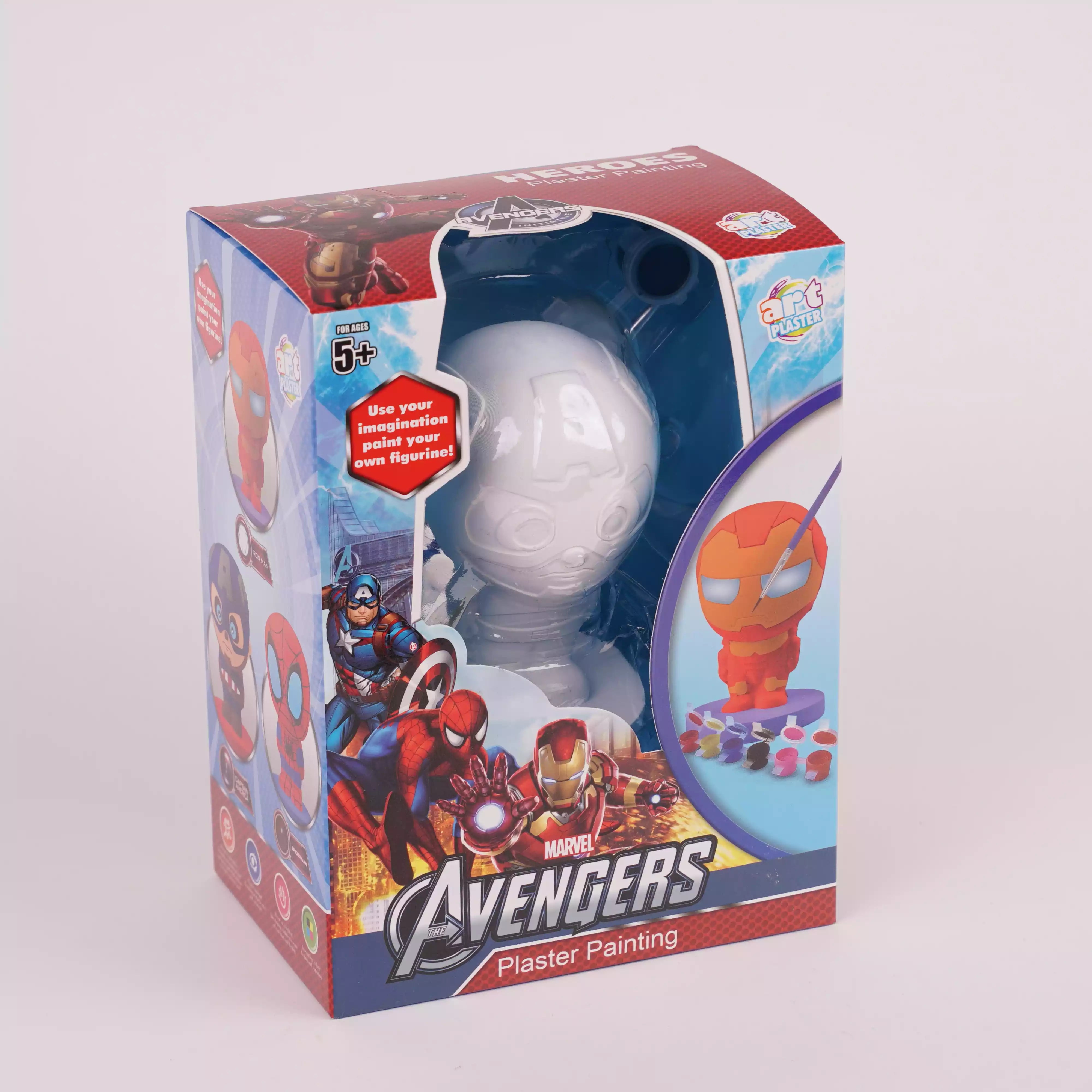 Paint Kit – McQueen, Avengers, Labubu, Stitch & Minnie – Peinture et Coloriage pour Enfants
