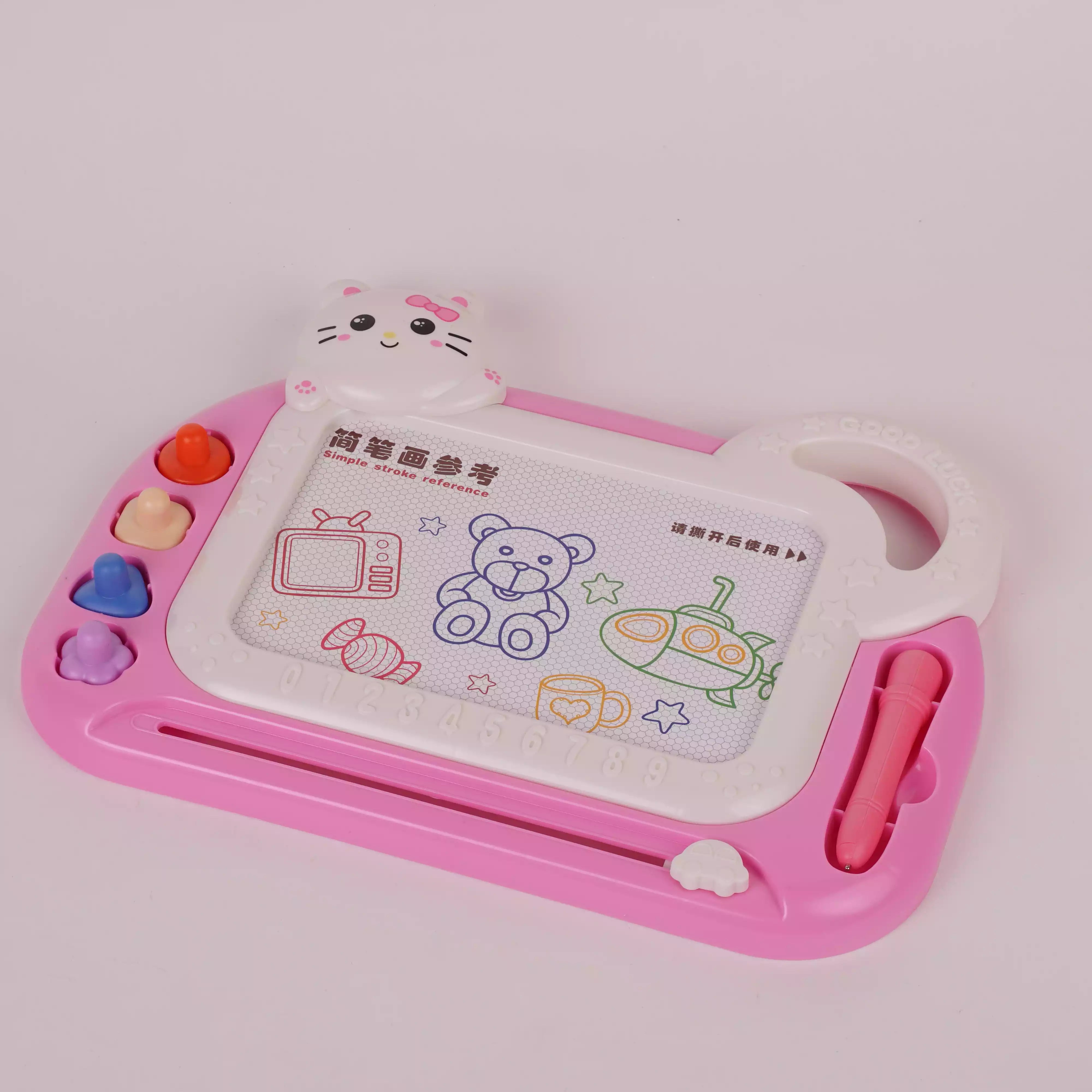 Drawing Board Kids – Dino, Capi Bara & Hello Kitty – Hugeunivers Kit Créatif pour Enfants