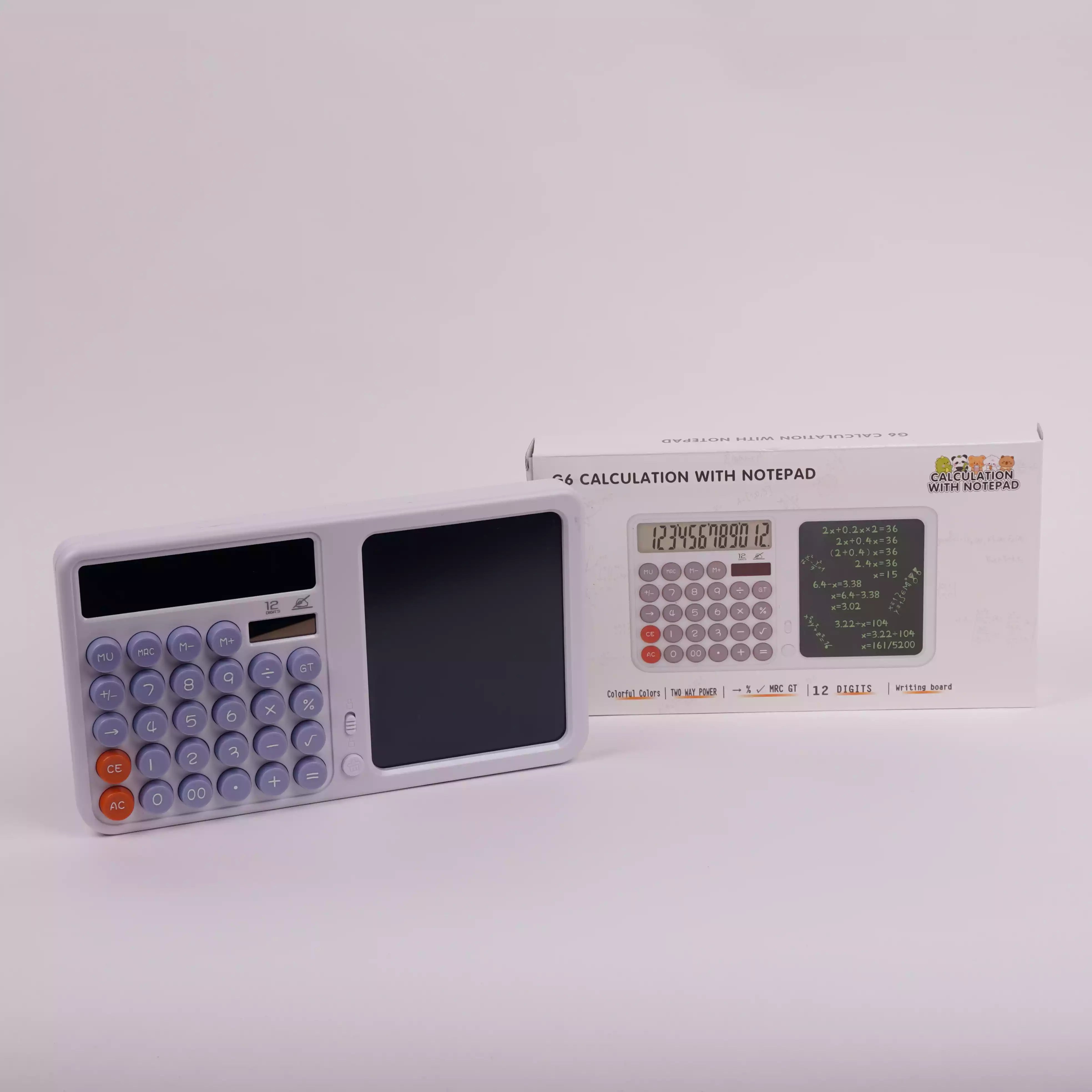 Calculatrice avec tablette d'écriture LCD intégrée HU19007