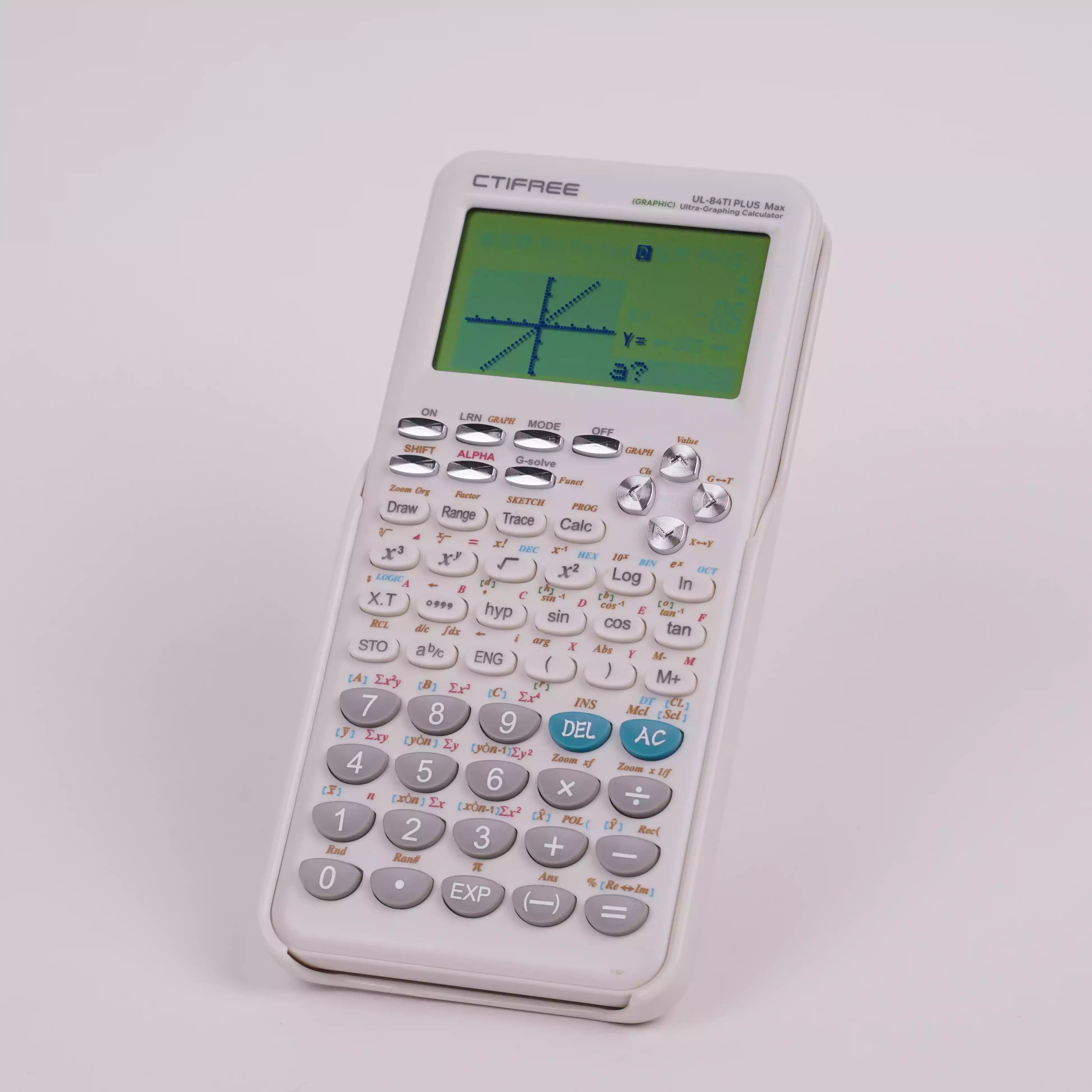 CTIFREE UL-84TI PLUS Max - Calculatrice Graphique et Scientifique à Grand Écran HU19004
