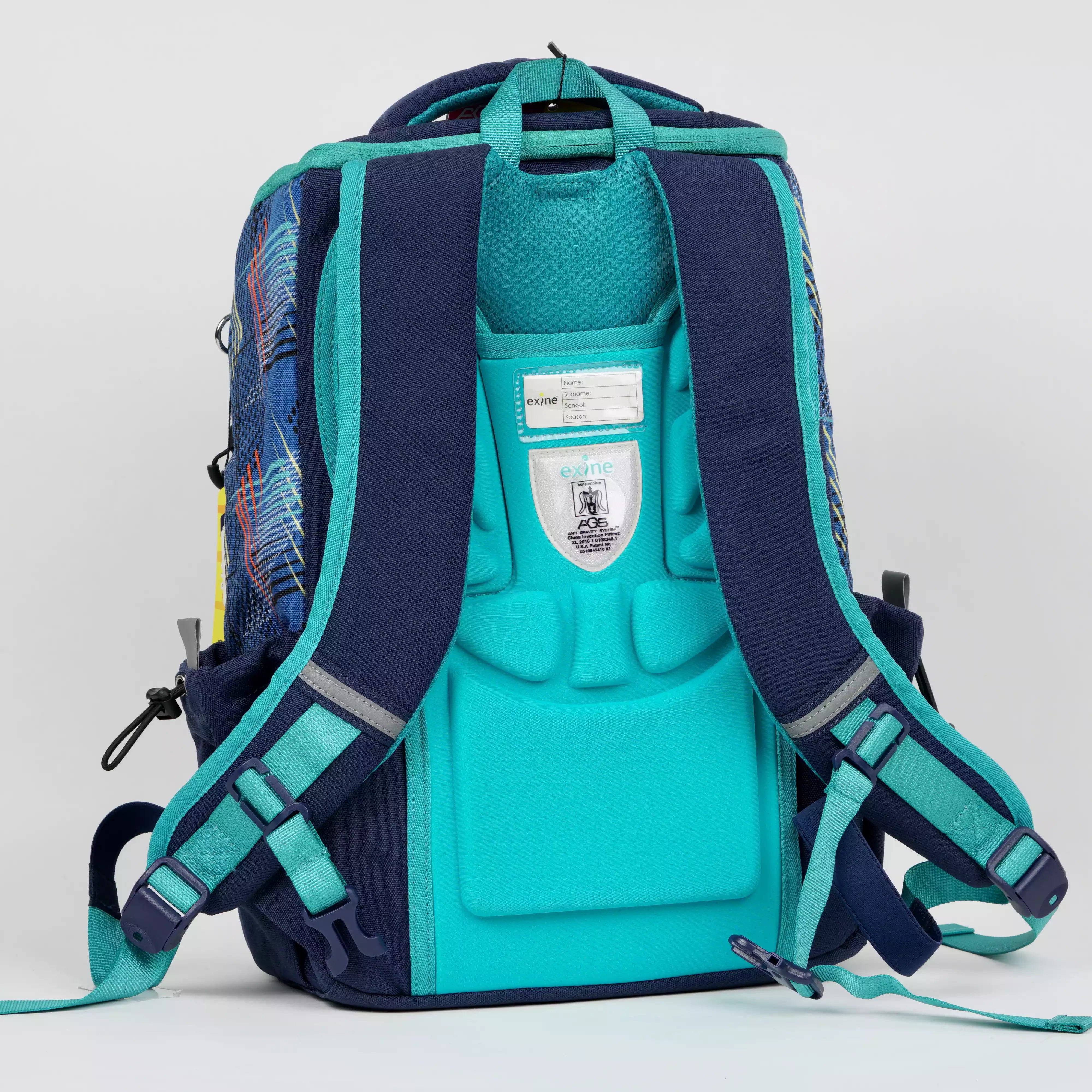 Sac à Dos Exine Ergoxine IS03776 Cyan
