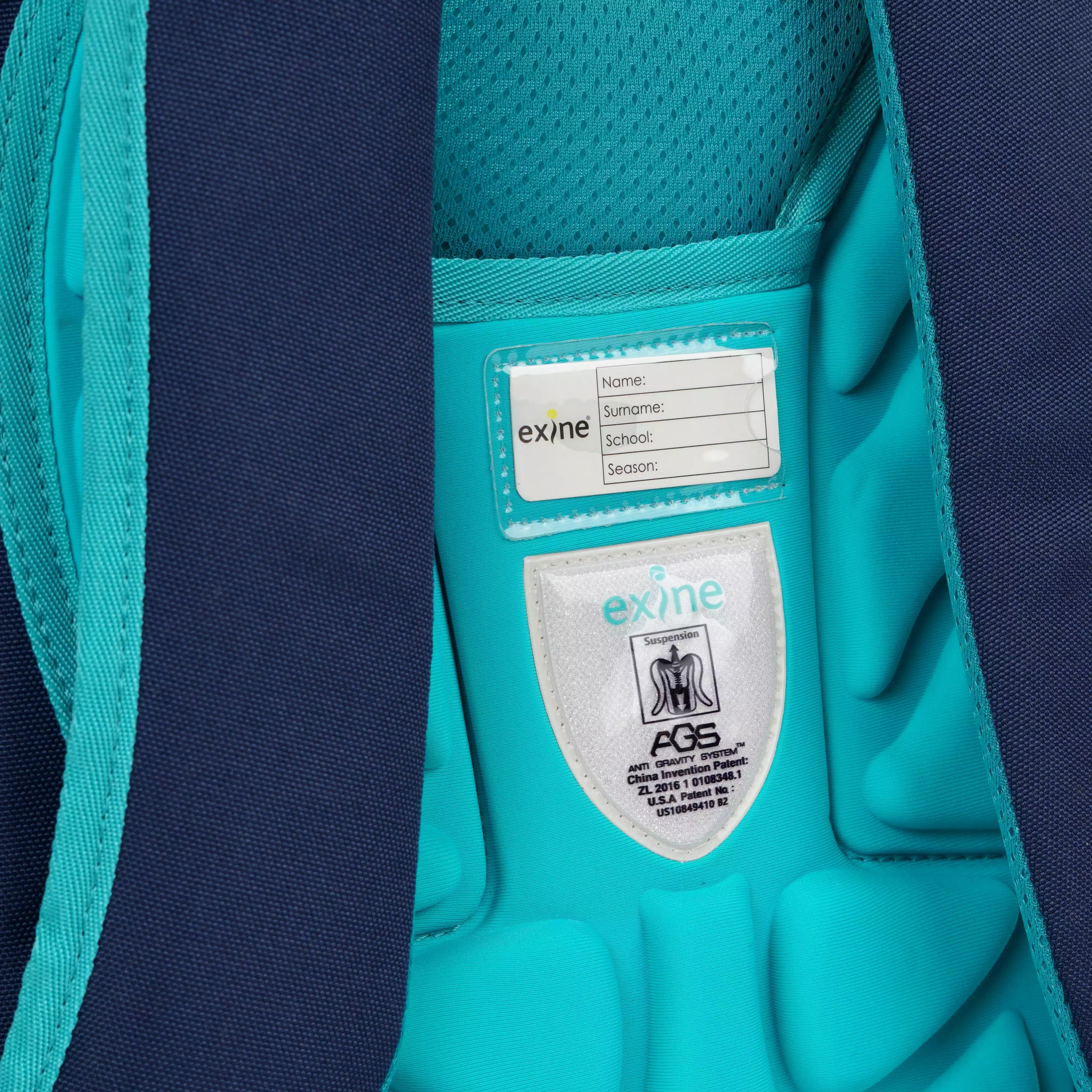 Sac à Dos Exine Ergoxine IS03776 Cyan
