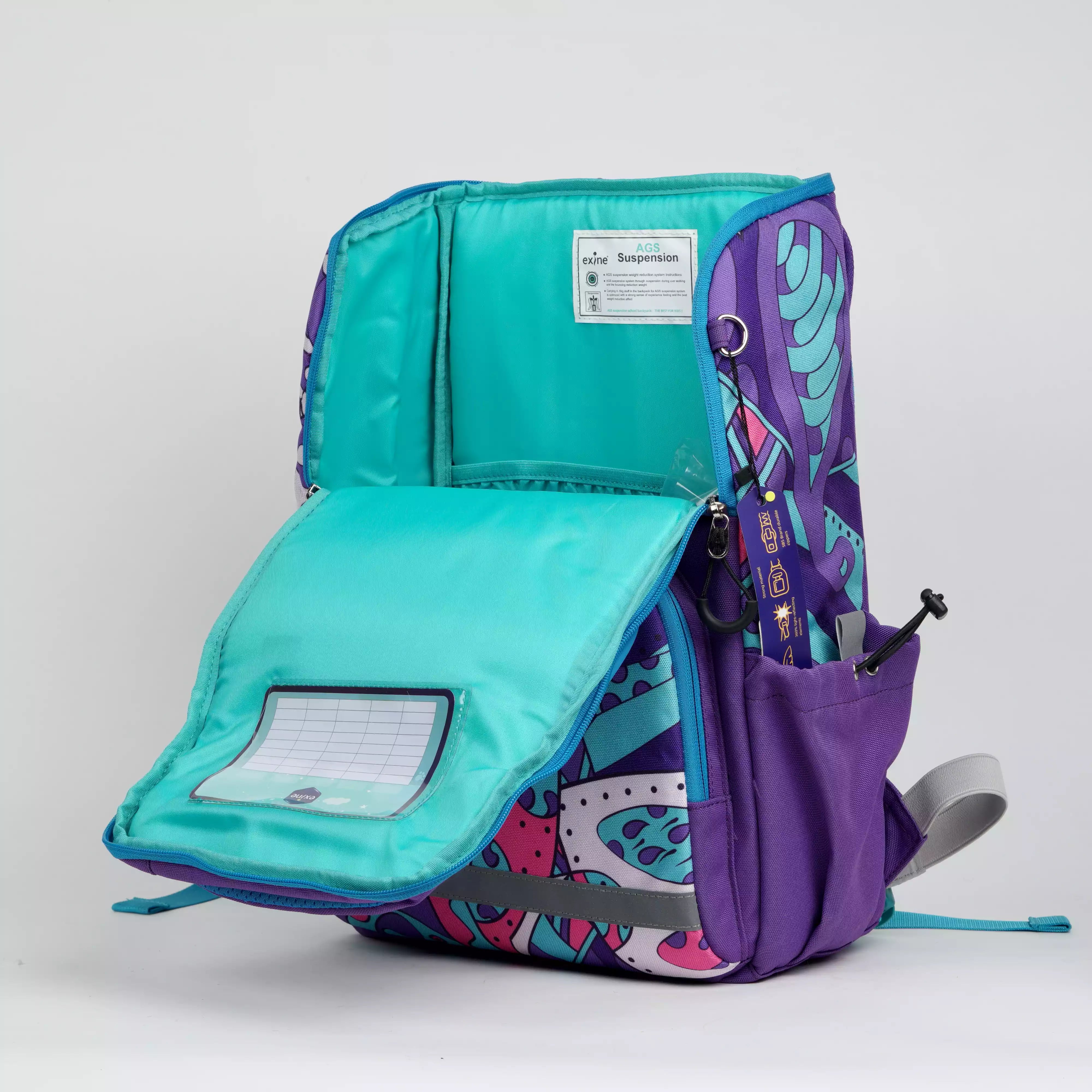 Sac à Dos Exine Ergoxine IS03776 Fille Mauve