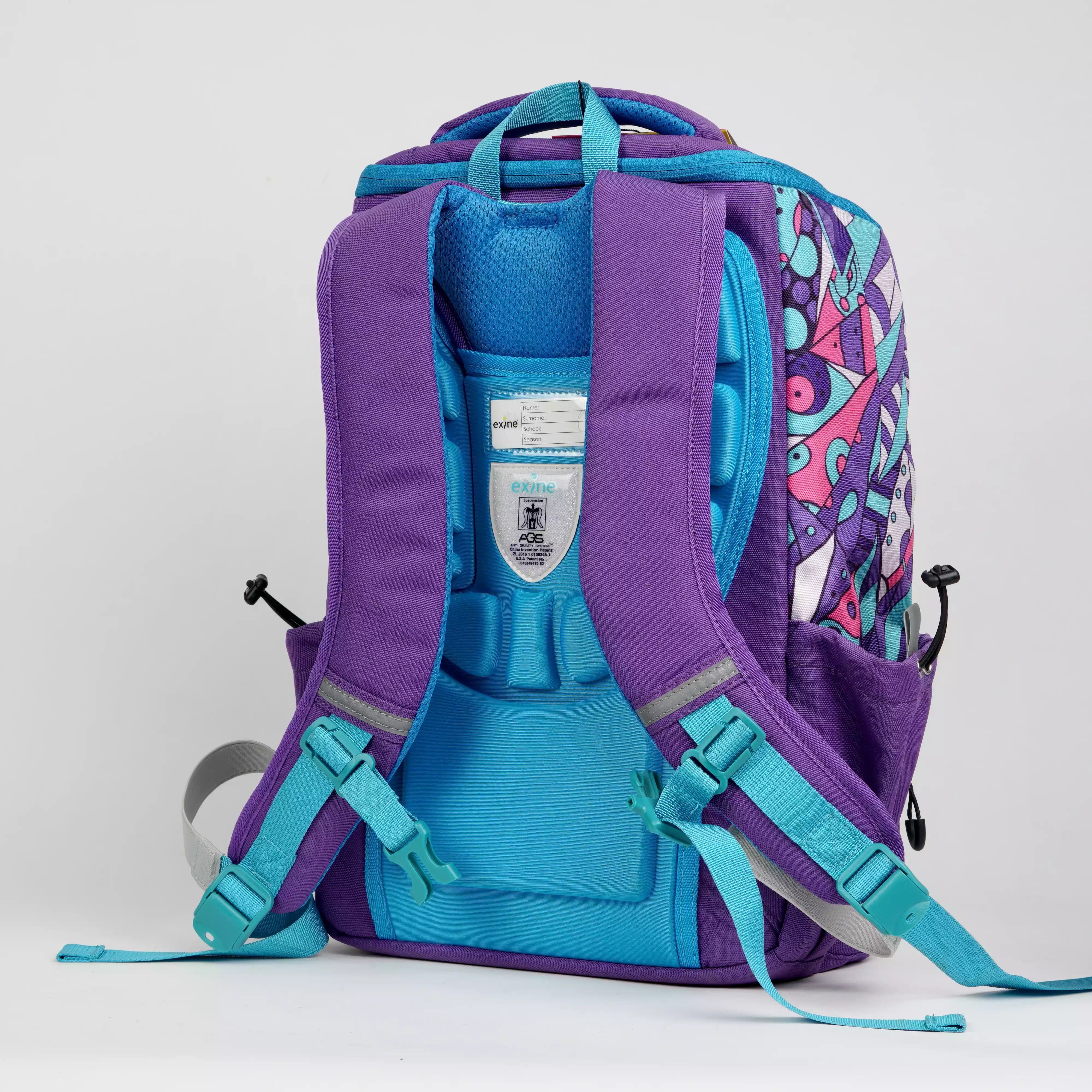 Sac à Dos Exine Ergoxine IS03776 Fille Mauve