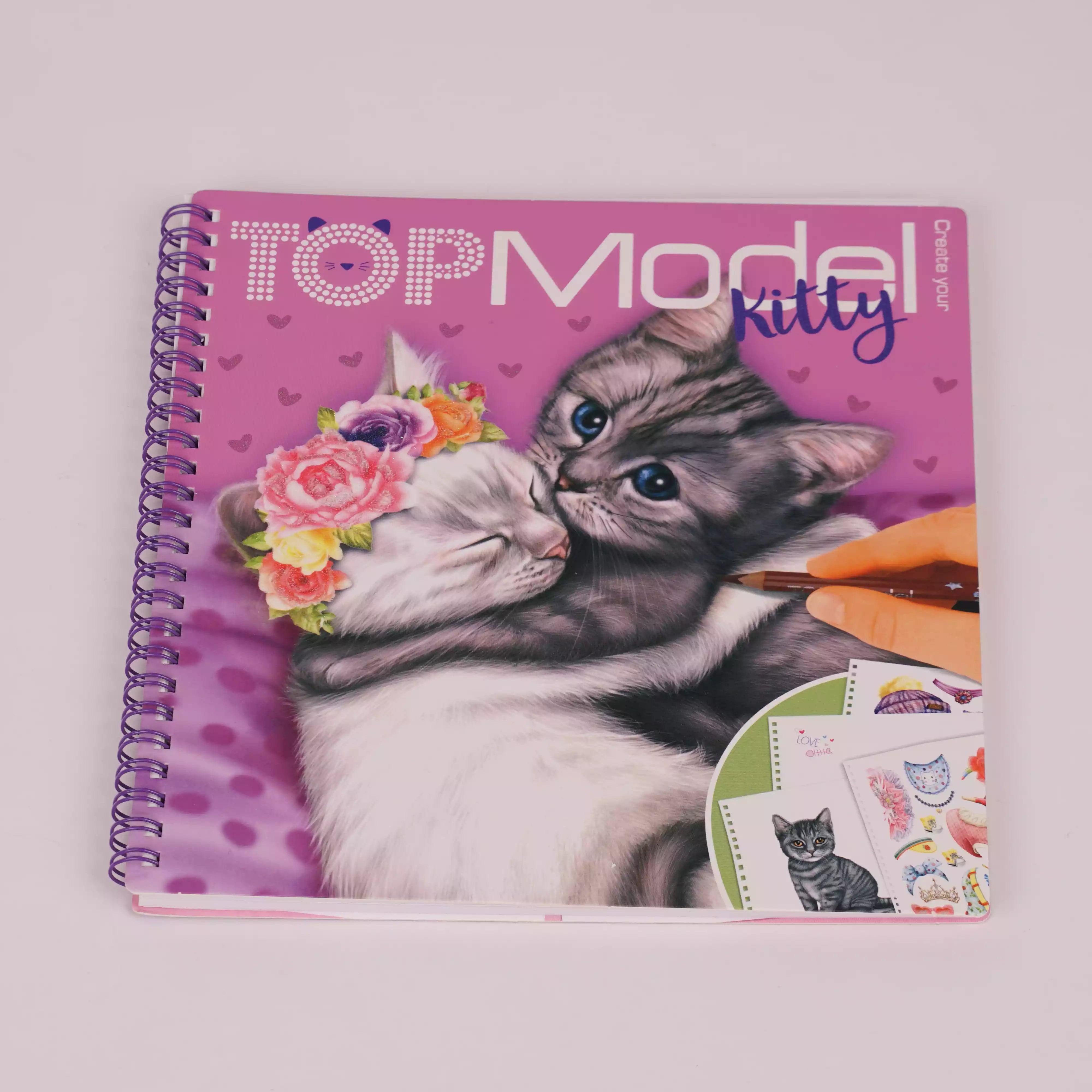 Colouring Book Top Model – Livre de Coloriage Créatif