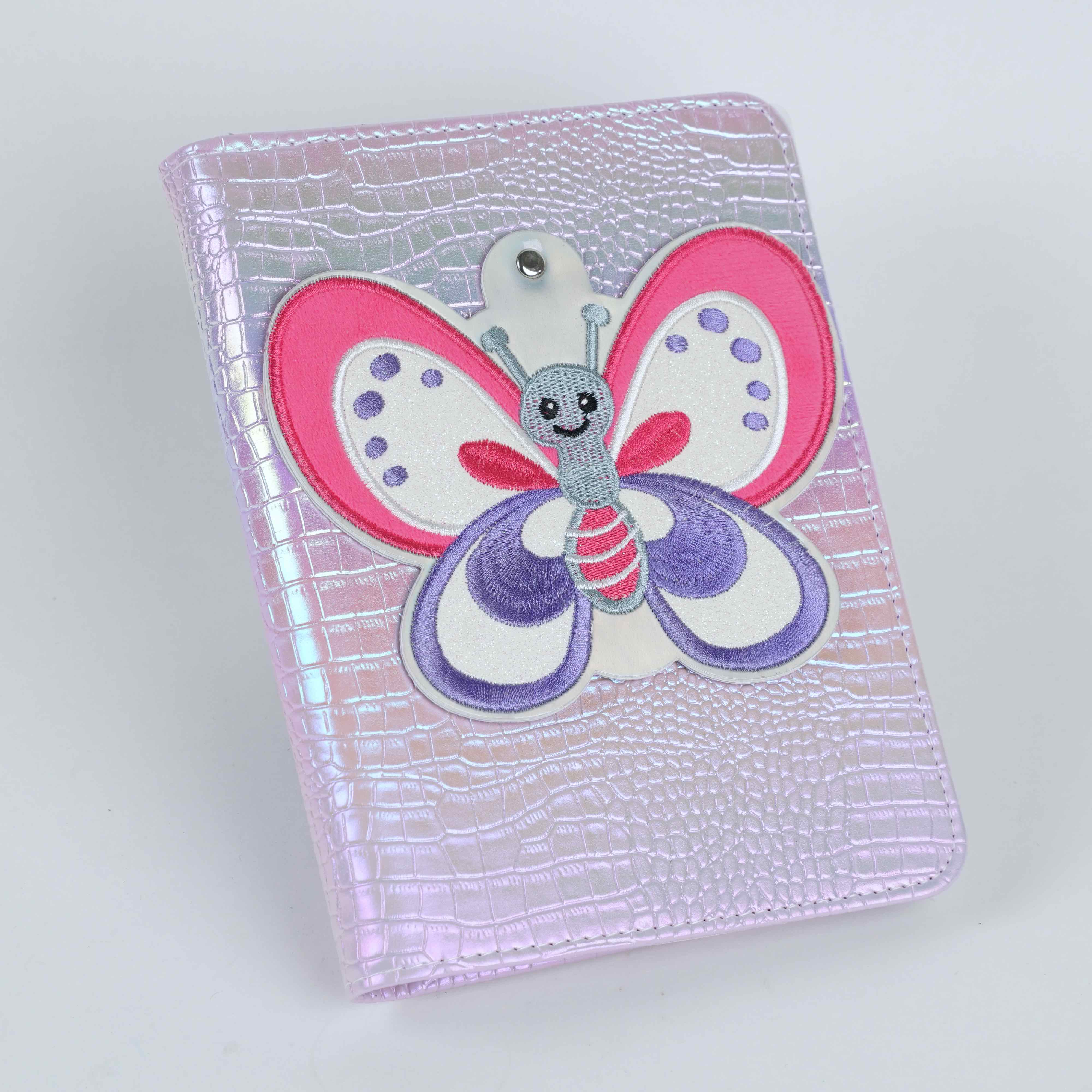 Notebook A5 fantaisie 3D Butterfly NB105