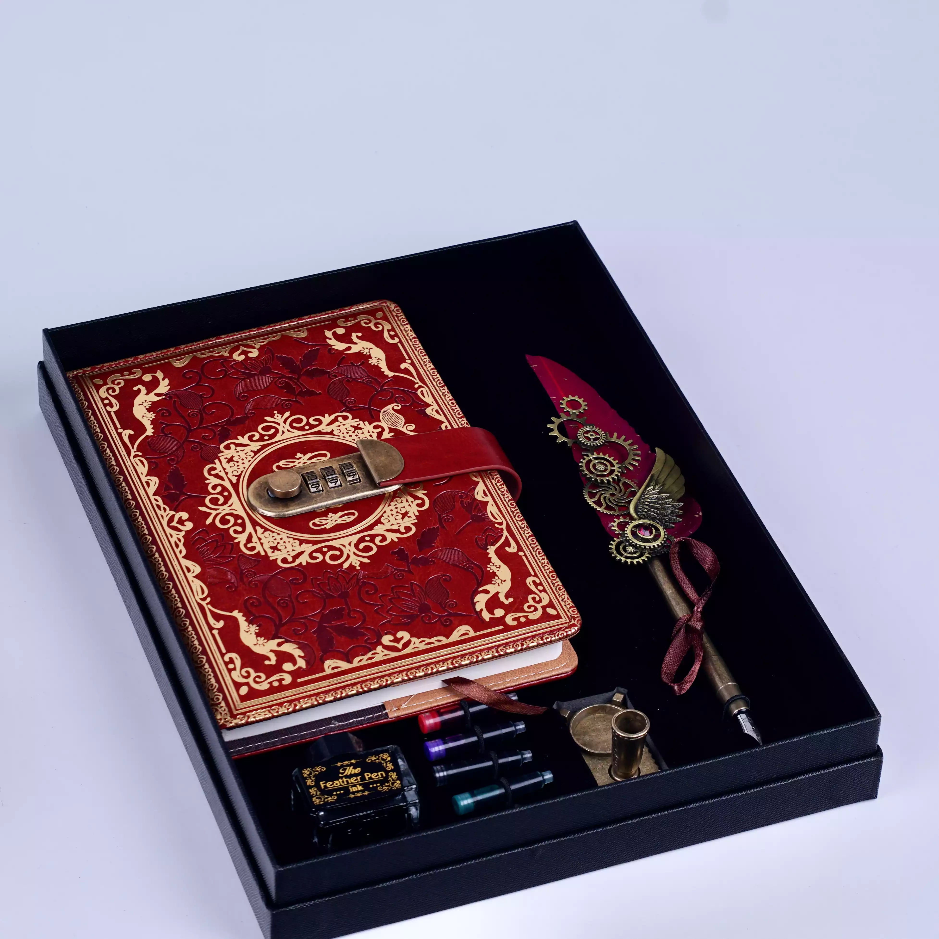 Coffret Notebook 5PCS Harry Potter – Journal Magique avec Plume HU13109