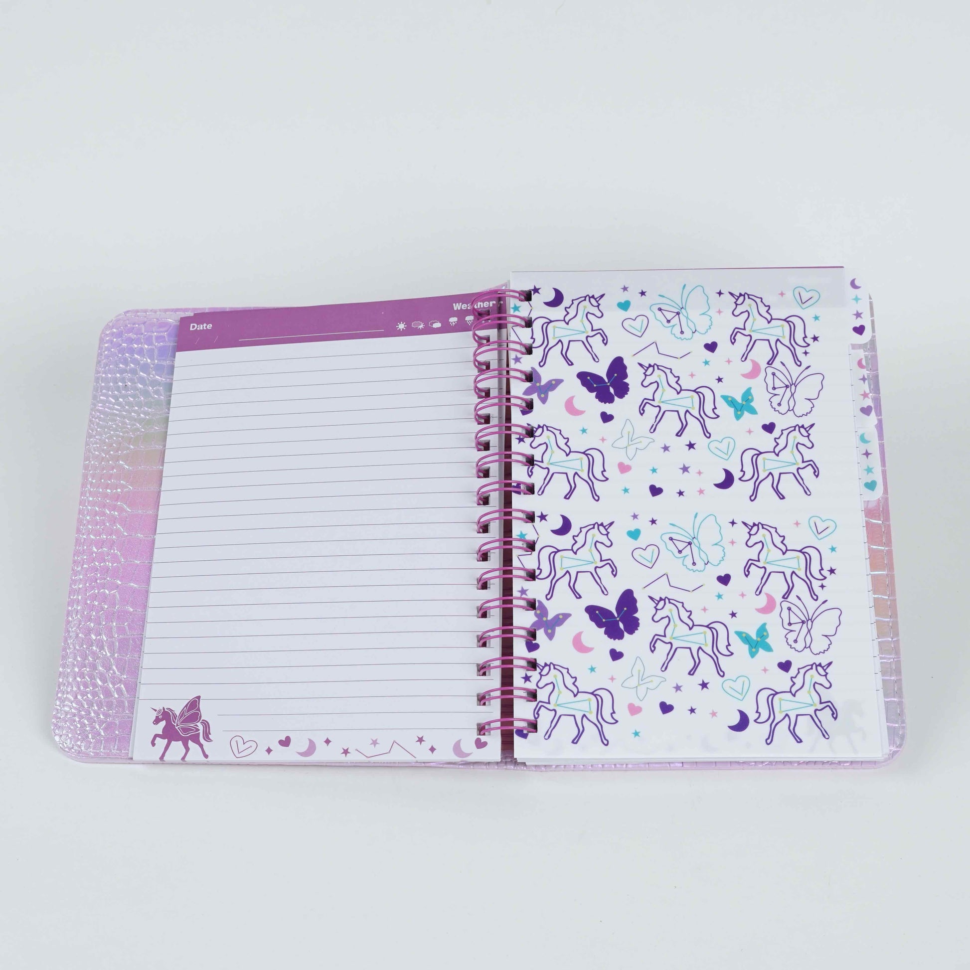 Notebook A5 fantaisie 3D Butterfly HugeKoom