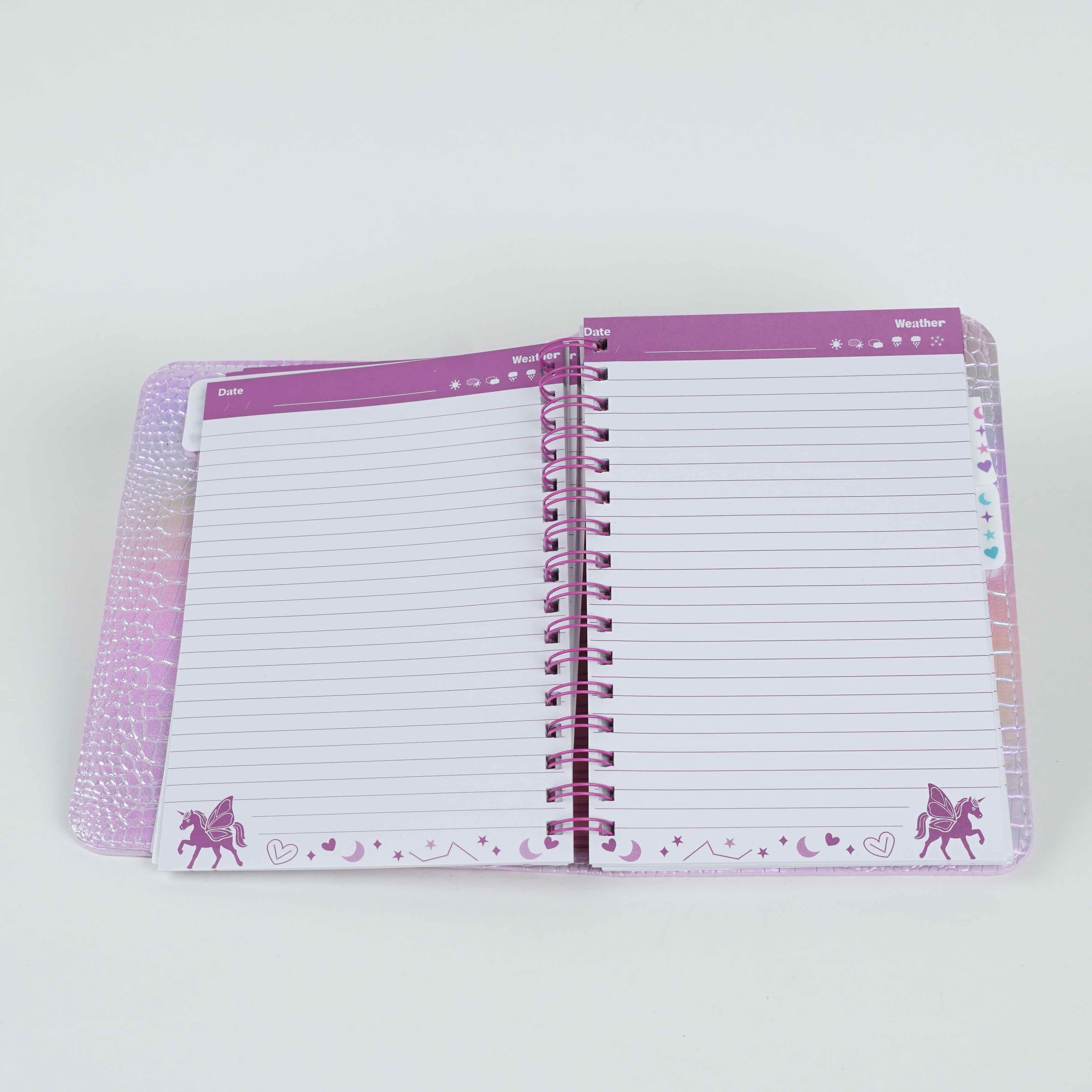 Notebook A5 fantaisie 3D Butterfly NB105