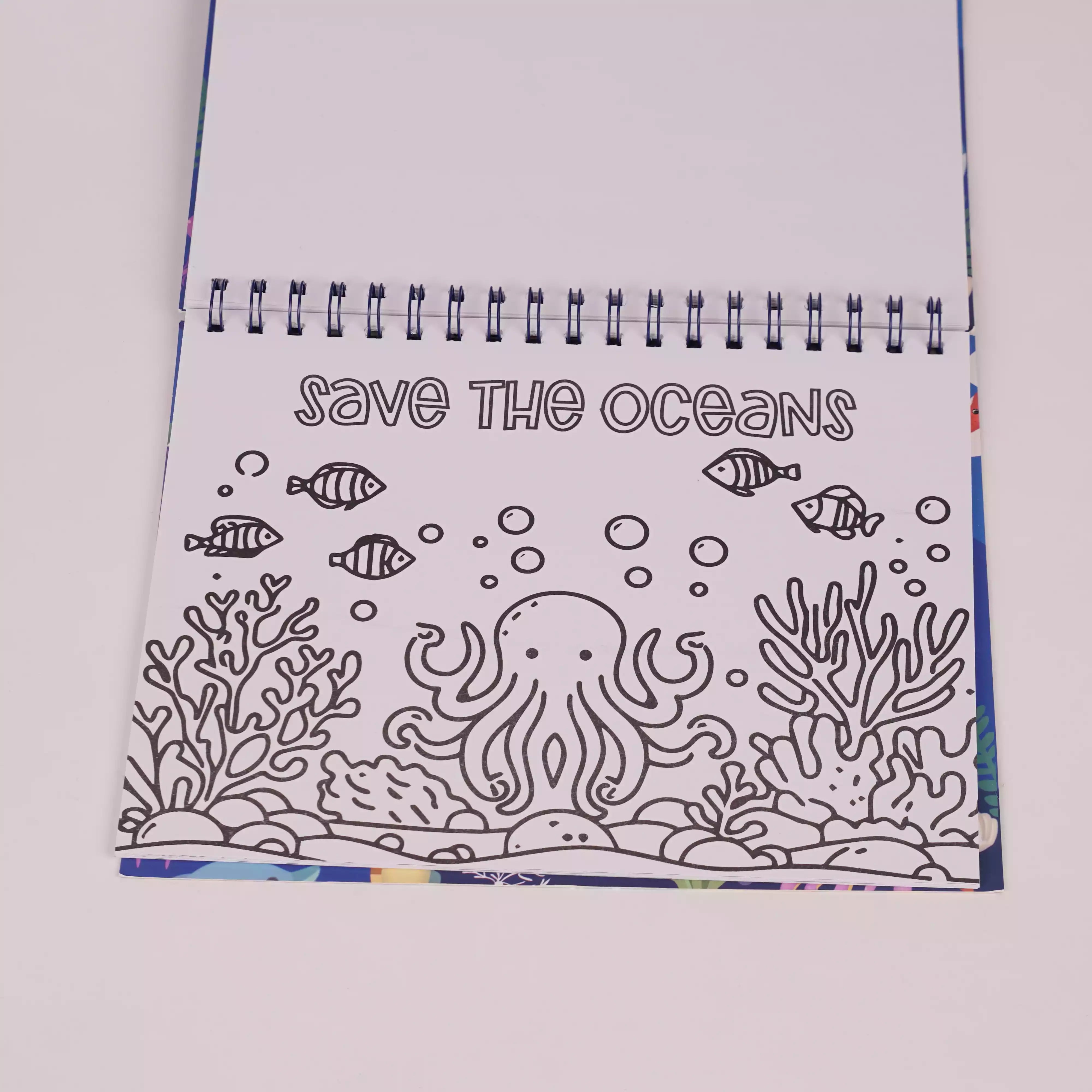 Colouring Book World Oceans – Livre de Coloriage Océan  HU13046