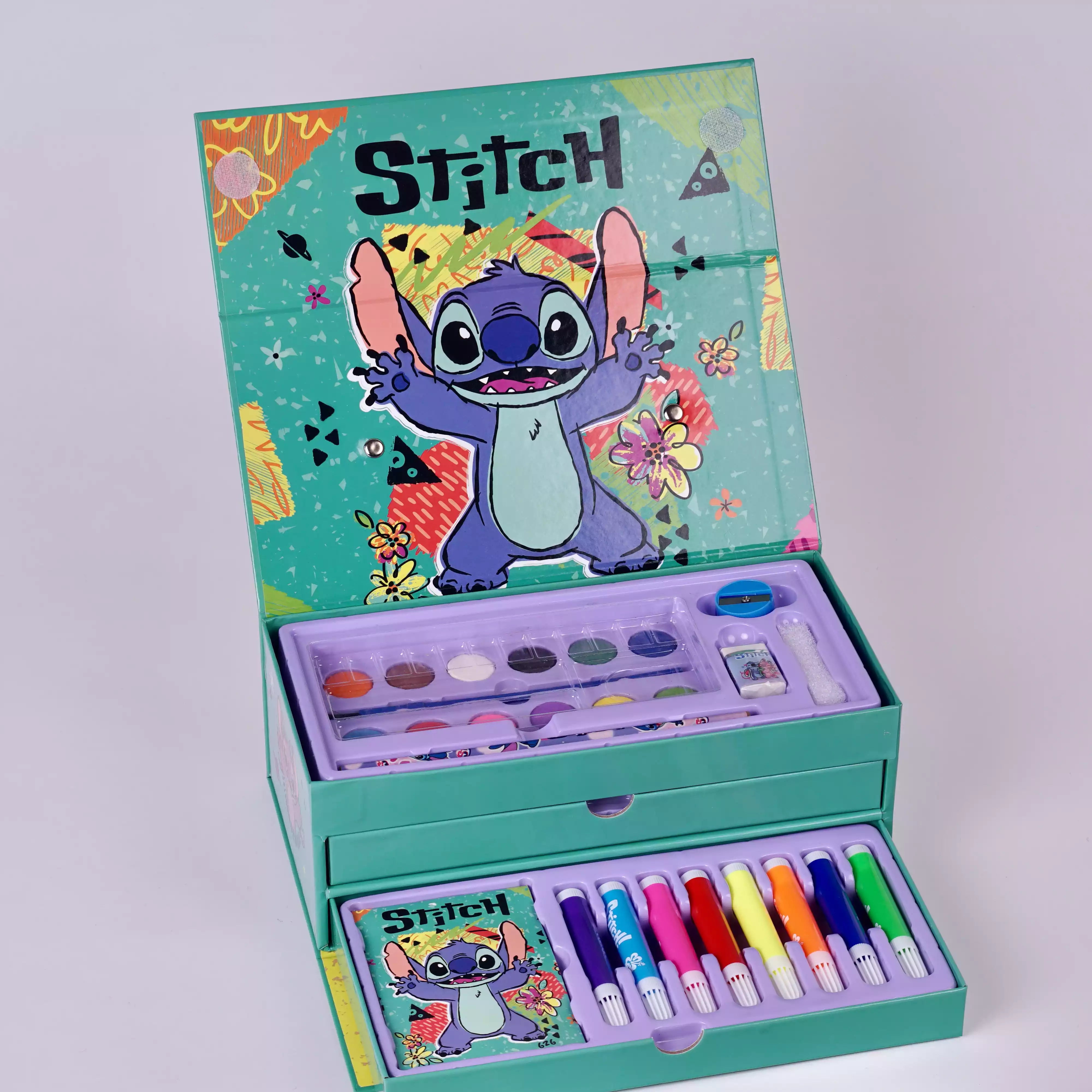 Coffret de Coloriage 62 pcs – Stitch   HU01625