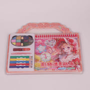 Kit Coloriage Stickers Crayons Maquillage scènes – Algérie | Hugeunivers