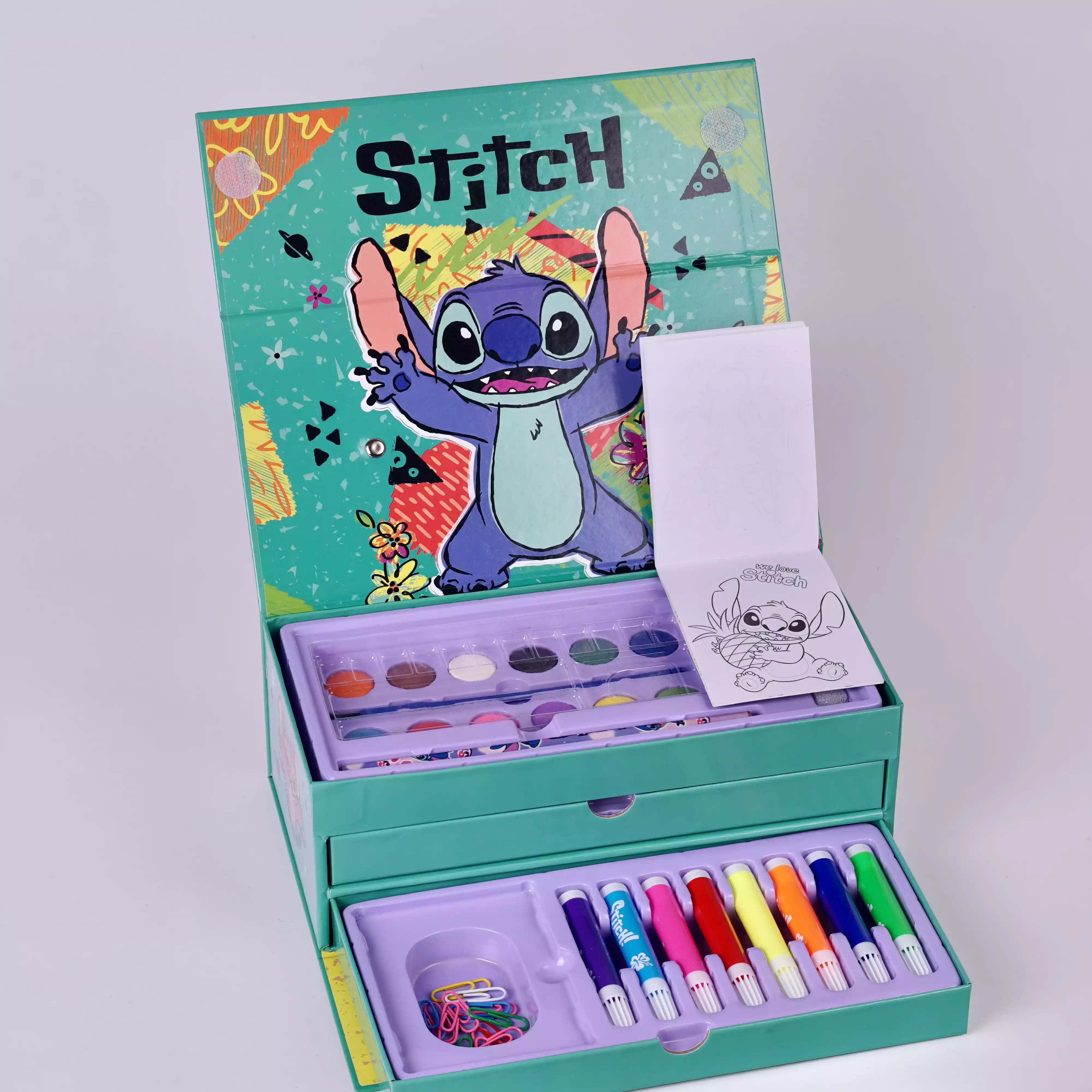 Coffret de Coloriage 62 pcs – Stitch   HU01625