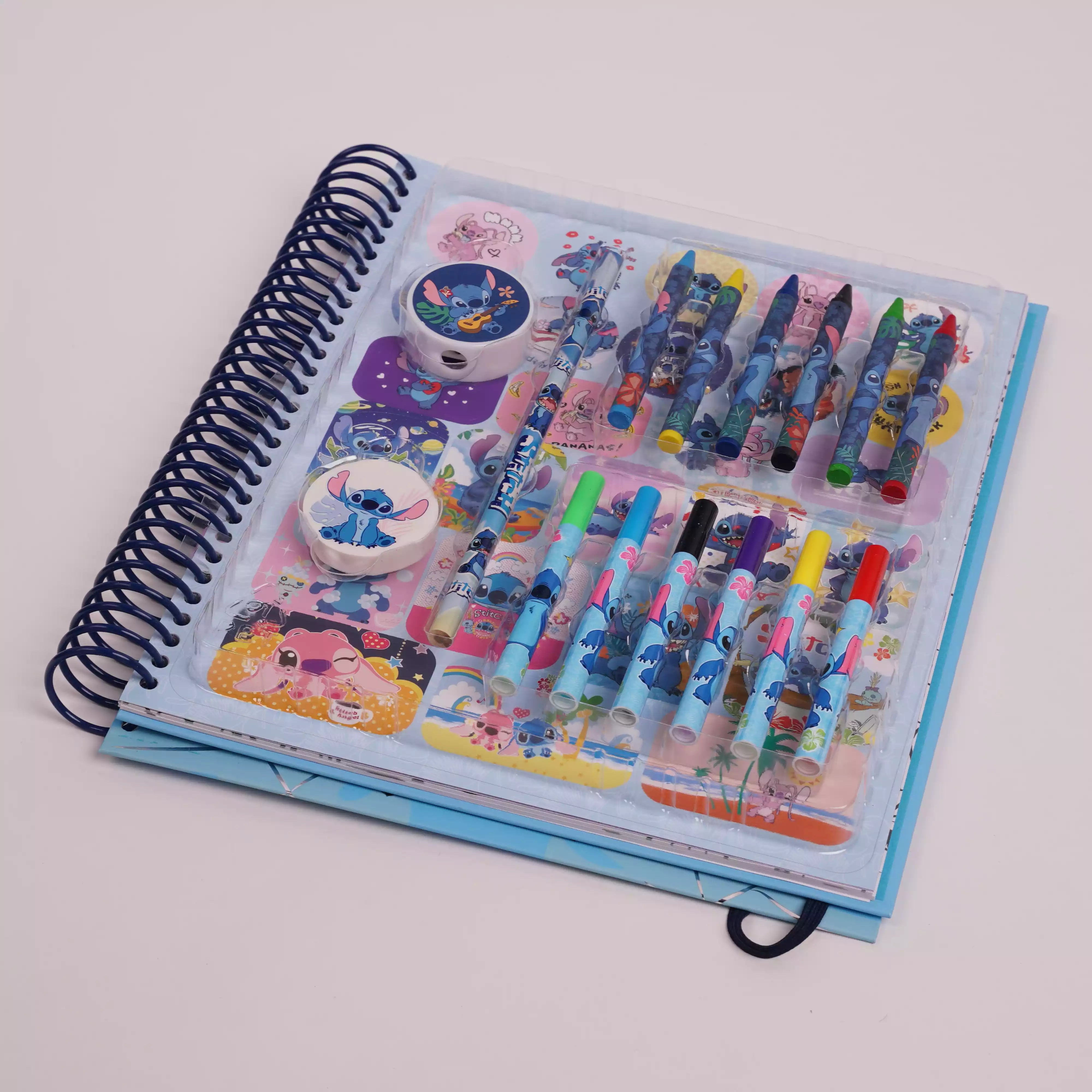 Coloring Book Stitch Spiral – Livre de Coloriage Reliure Spirale   HU13154