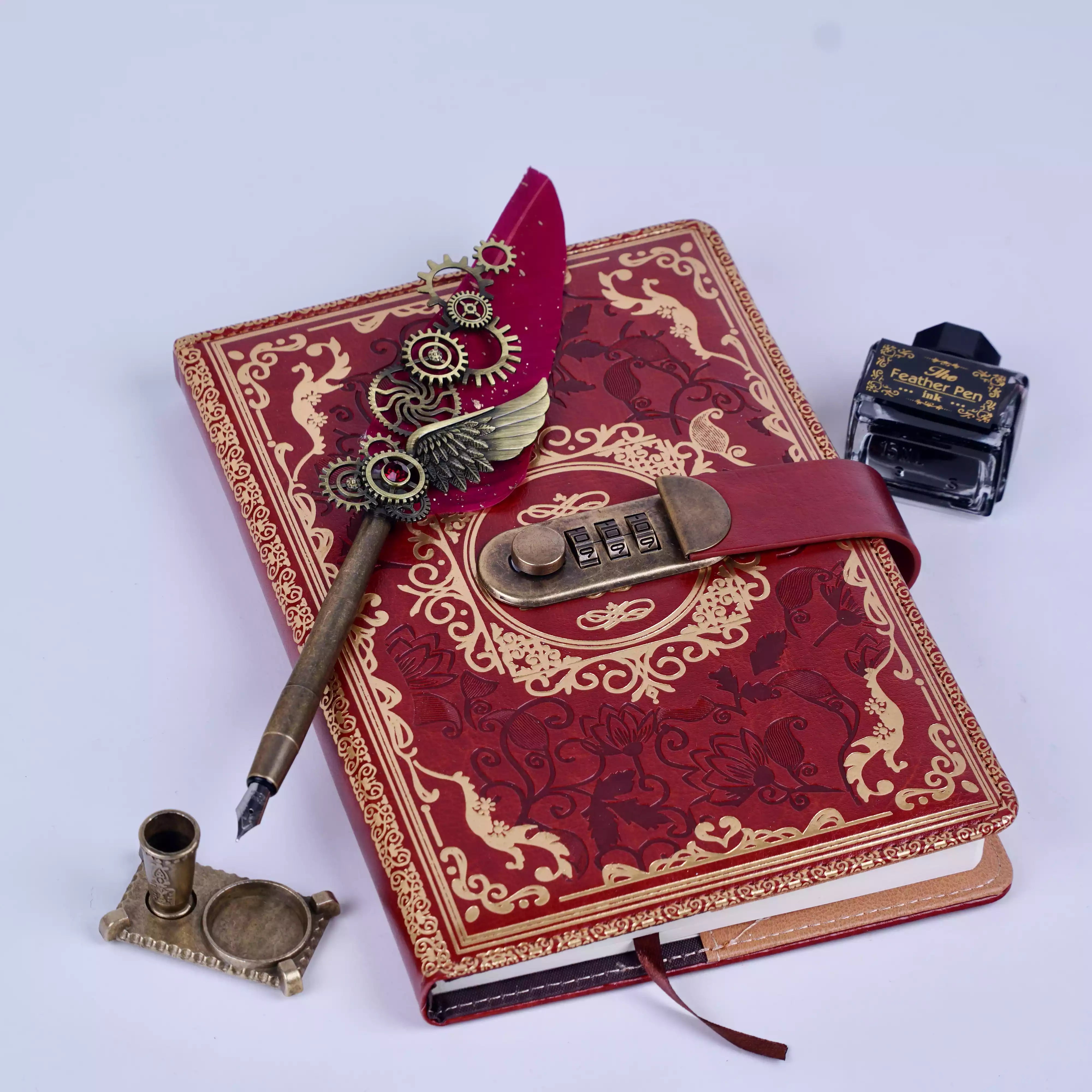 Coffret Notebook 5PCS Harry Potter – Journal Magique avec Plume HU13109