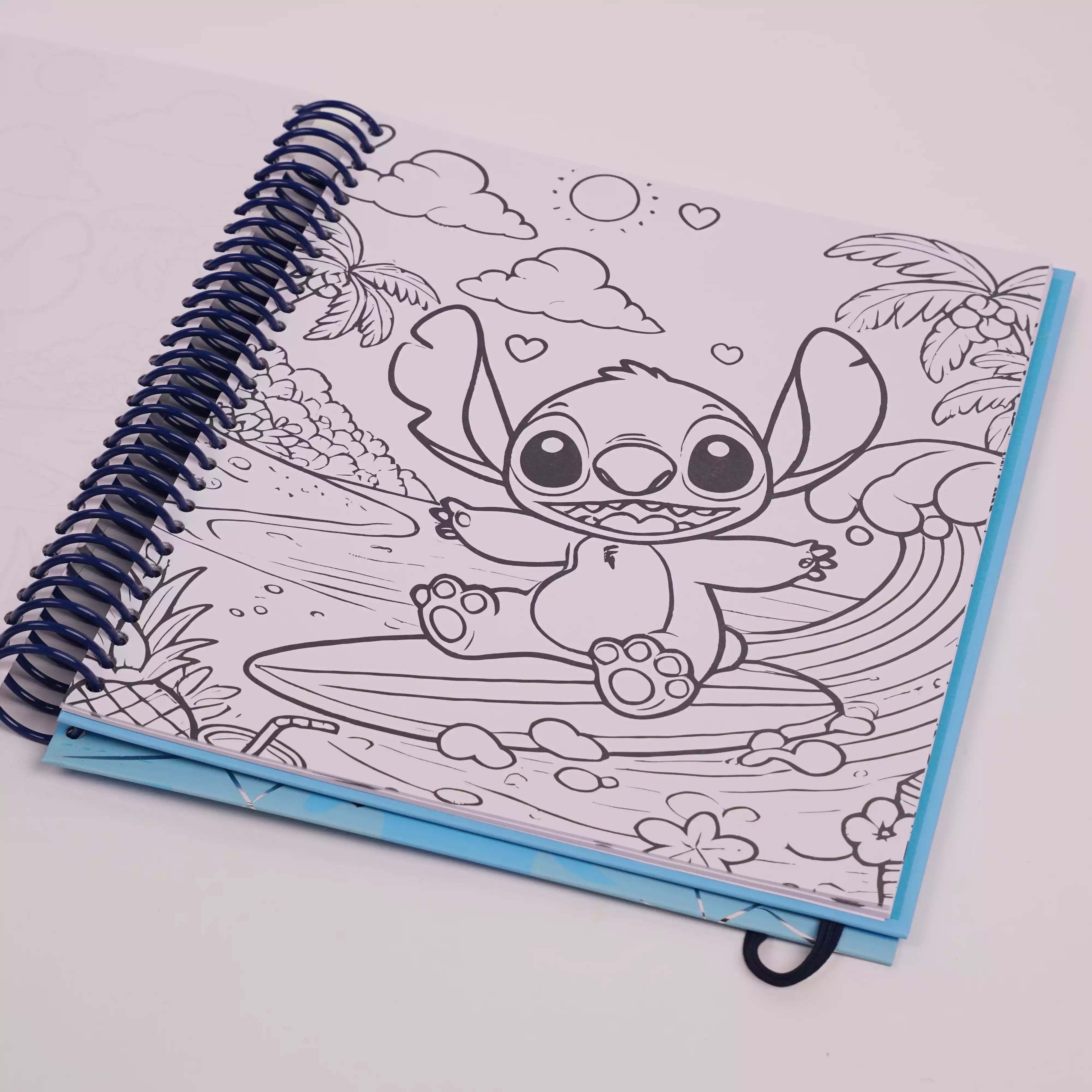 Coloring Book Stitch Spiral – Livre de Coloriage Reliure Spirale   HU13154