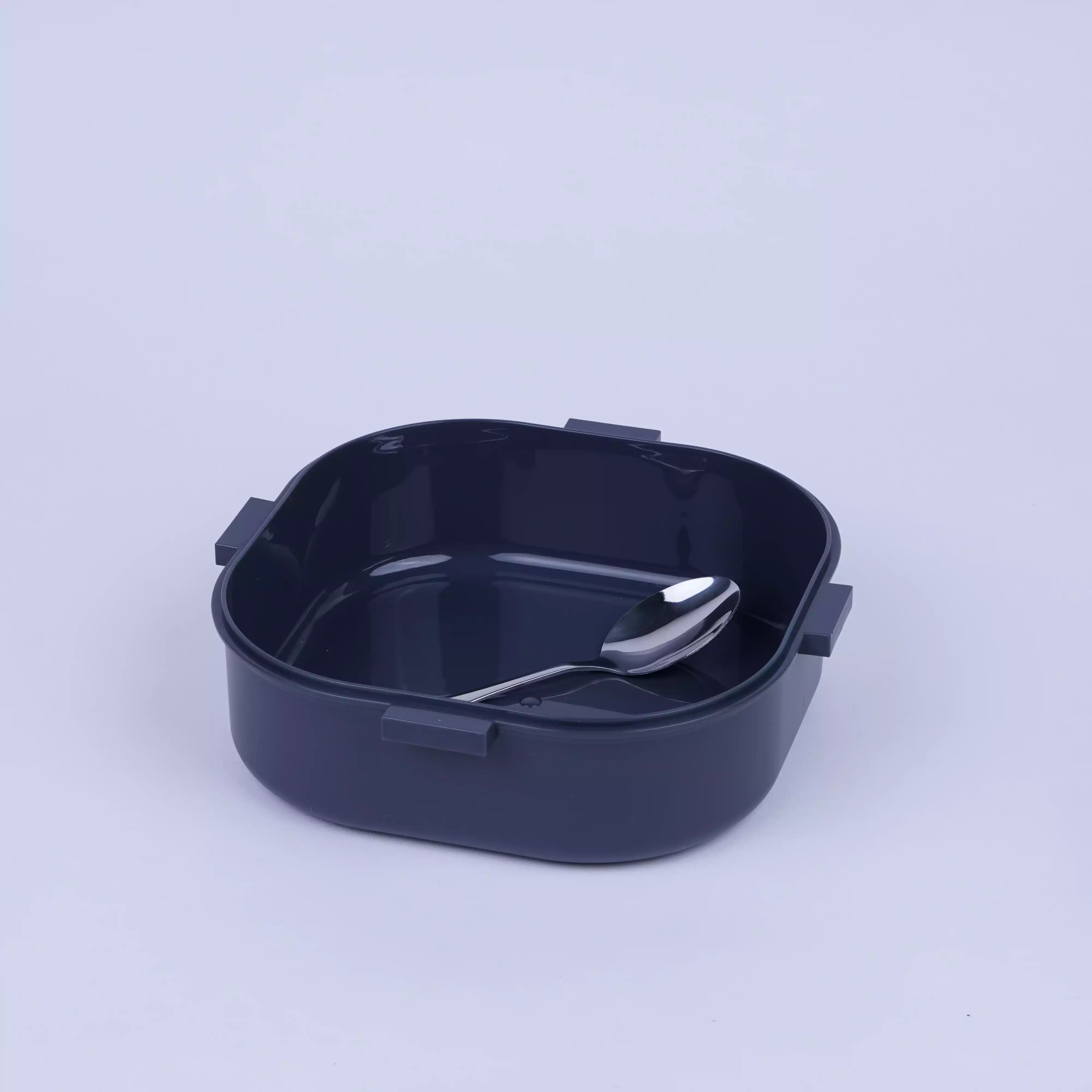 Lunch Box Enfant 3 Compartiments + Boîte Fruits et Soupe – Dinosaure, Inox avec Cuillère HU08048