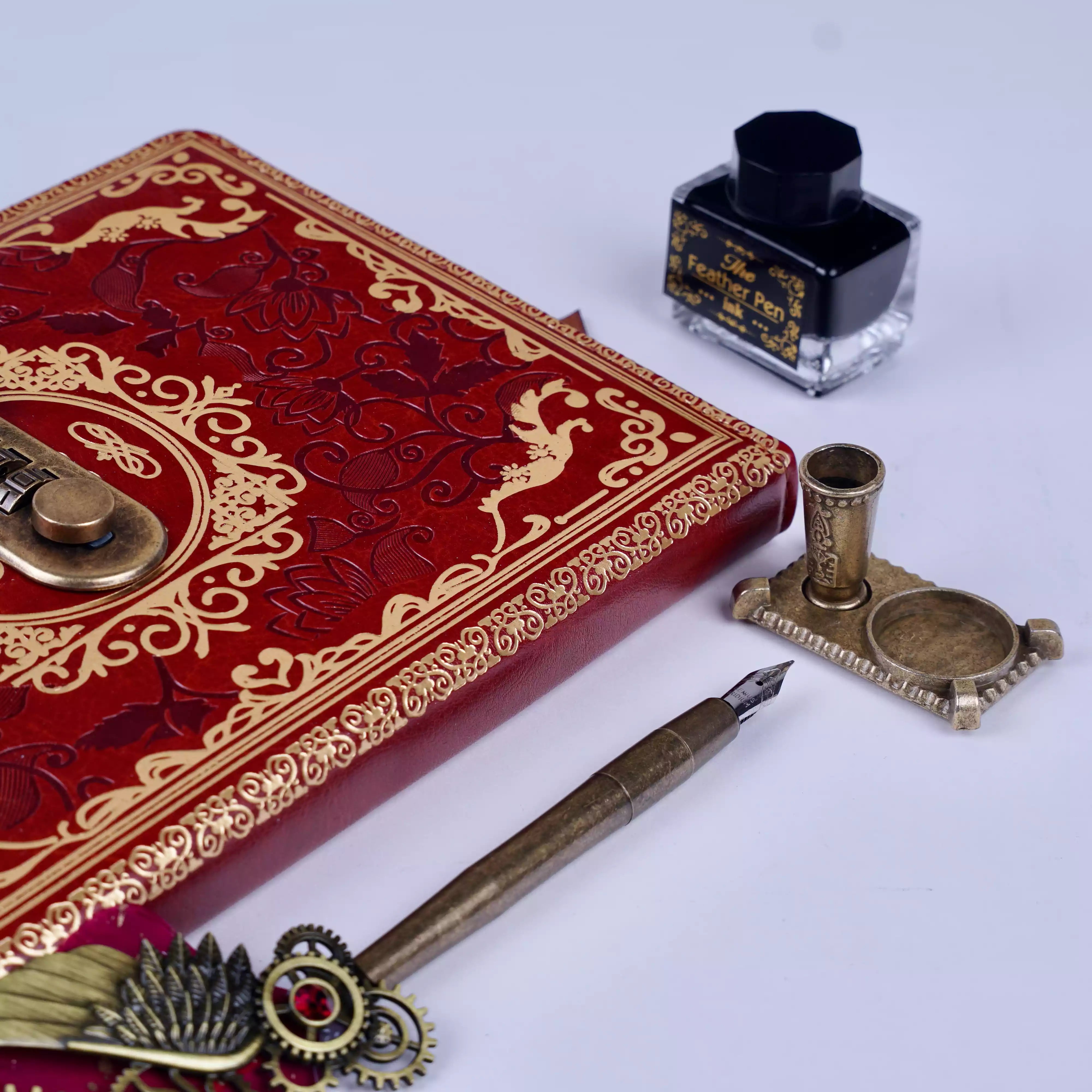 Coffret Notebook 5PCS Harry Potter – Journal Magique avec Plume    HU13109