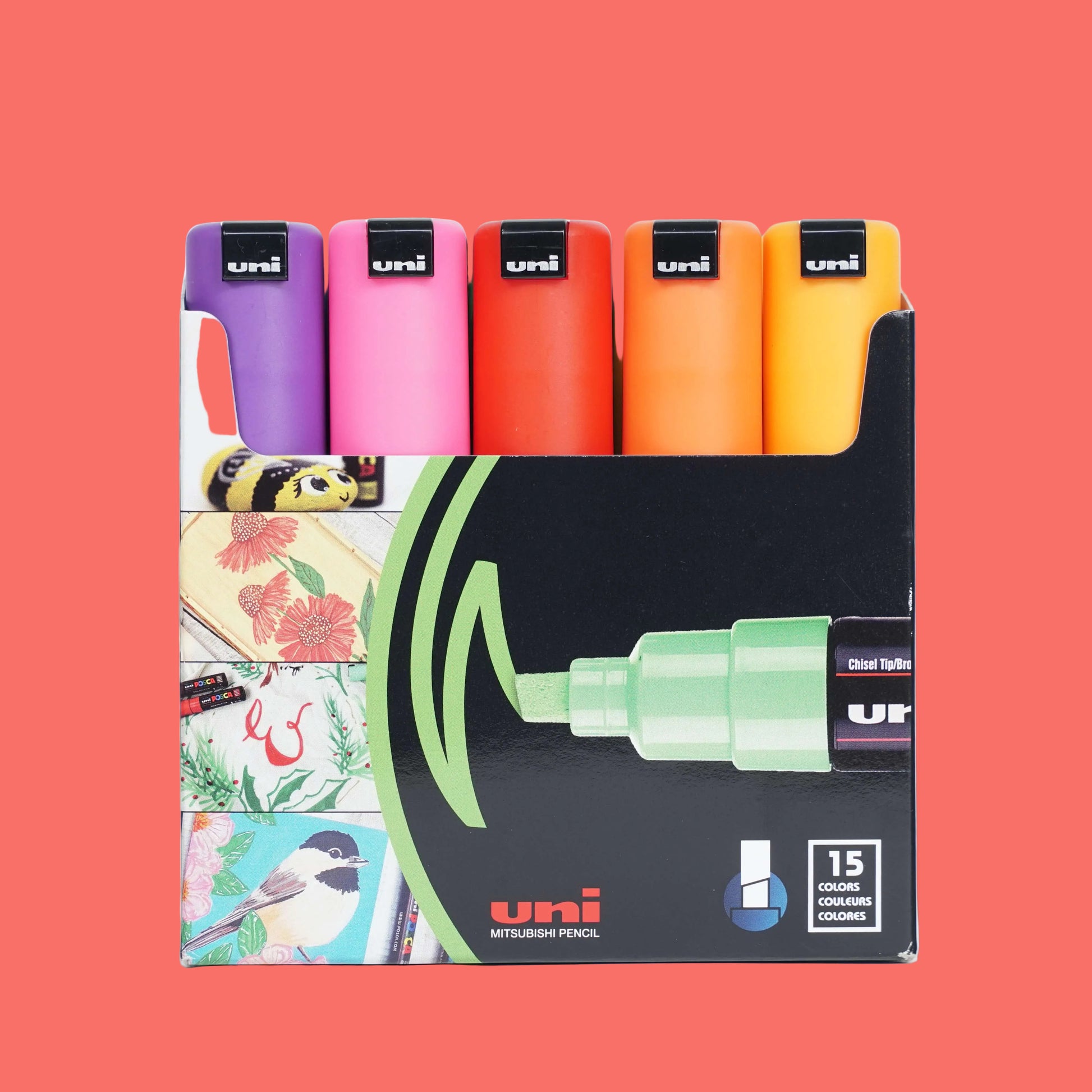 Feutres Posca – Pack de 15 Couleurs HugeKoom