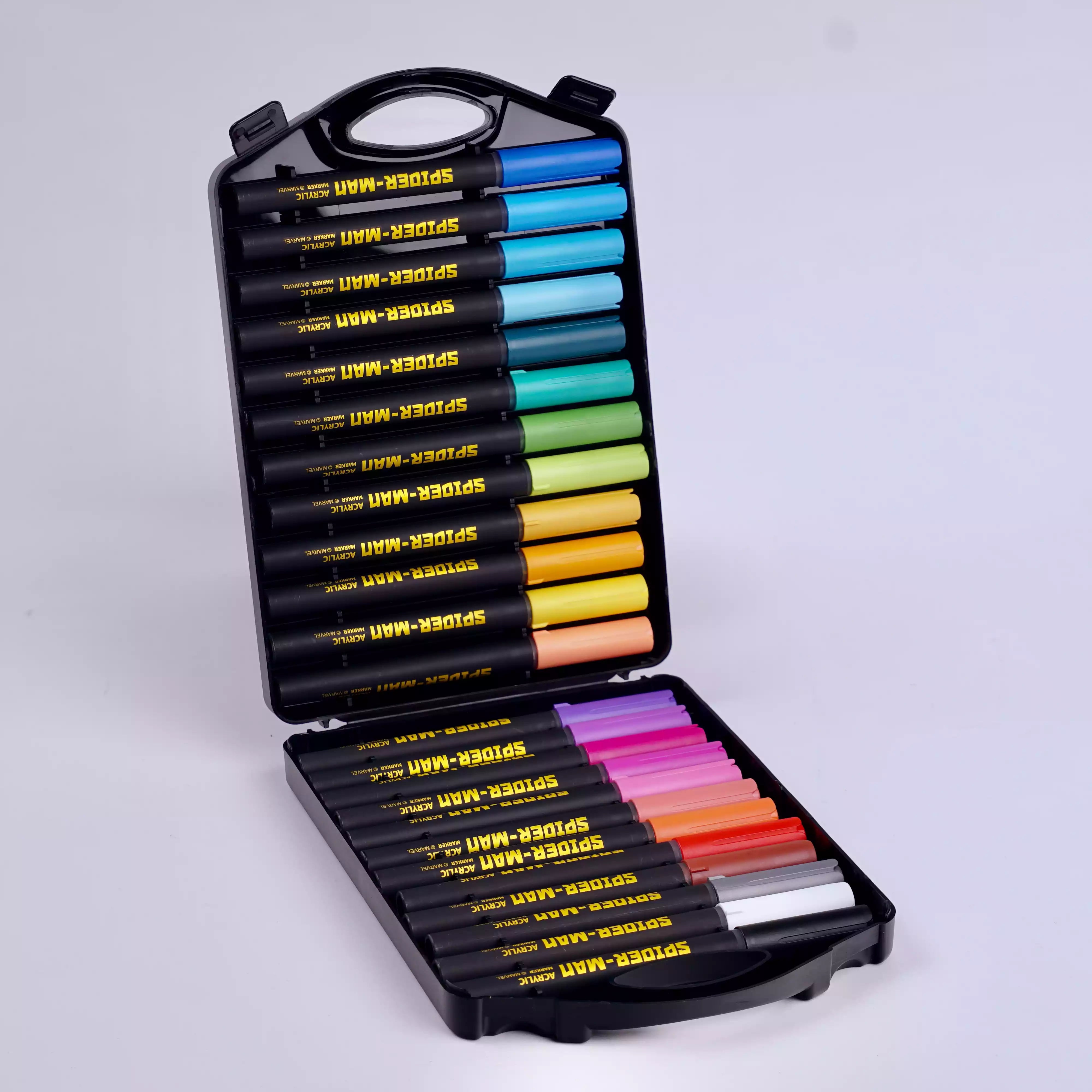 Marqueurs Acryliques 24 Couleurs – Spider-Man HU01278