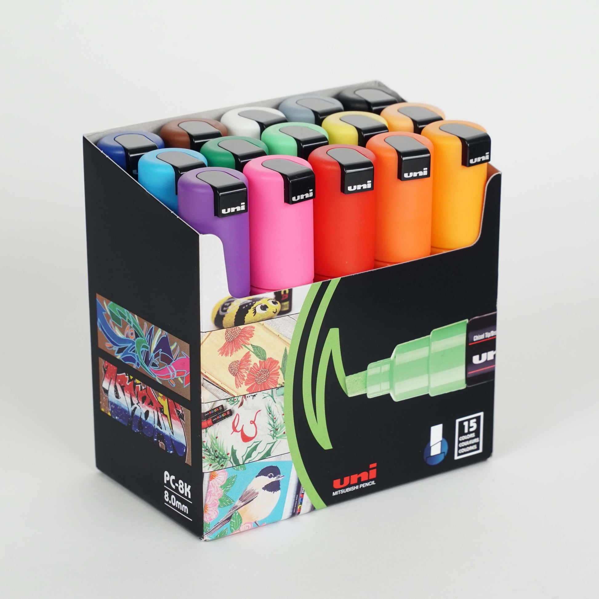Feutres Posca – Pack de 15 Couleurs HugeKoom