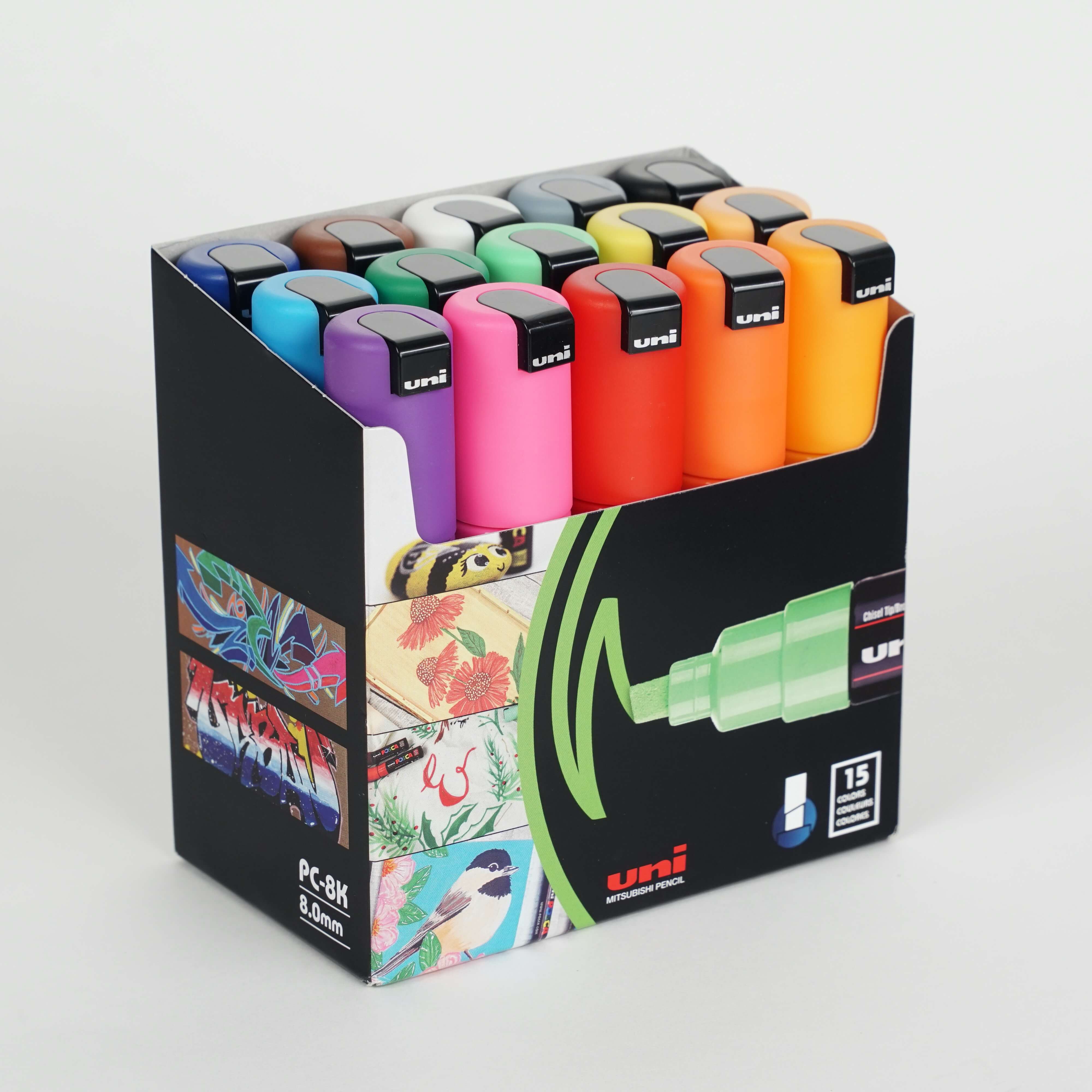 Feutres Posca – Pack de 15 Couleurs HugeKoom