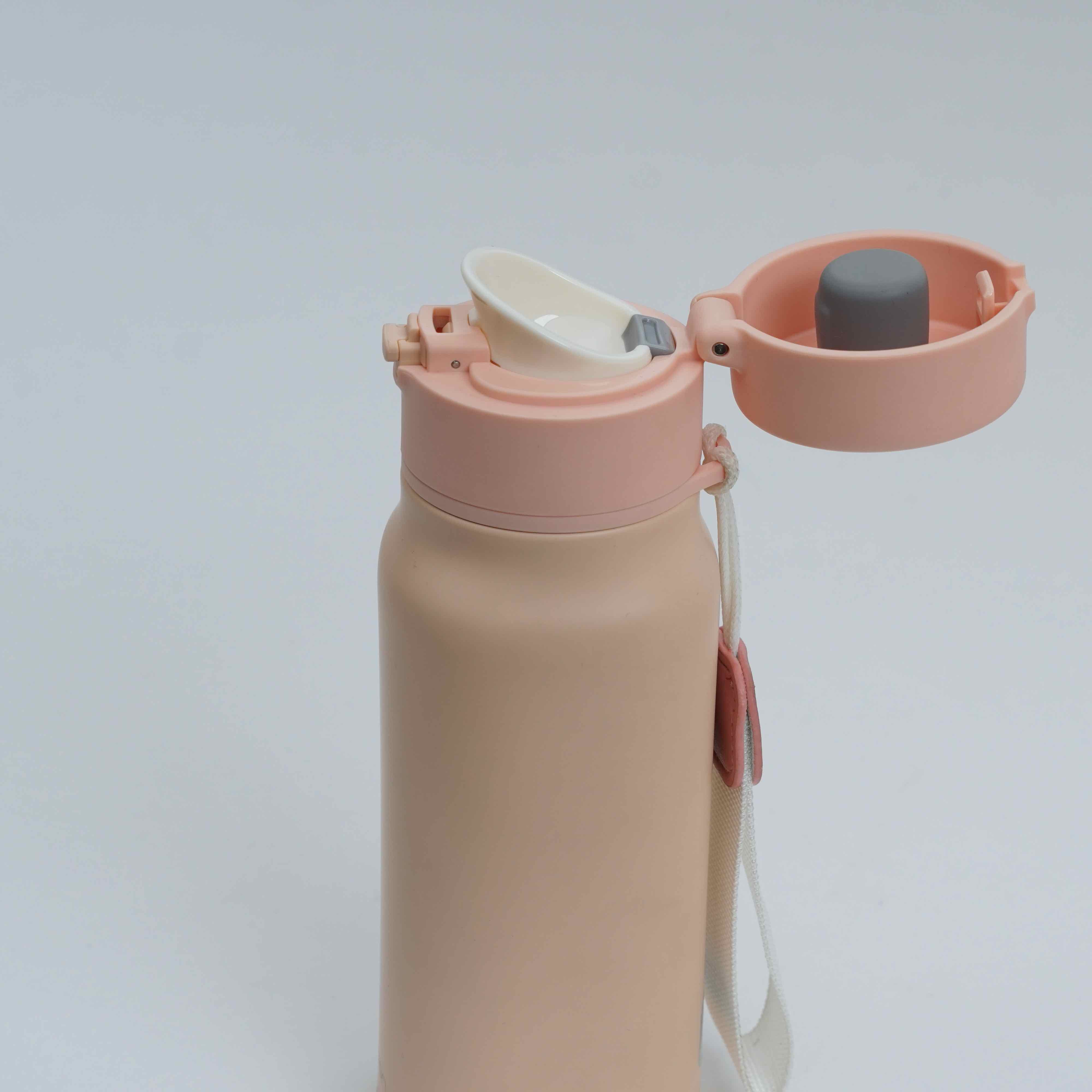 Gourde isotherme 380 ml avec filtre NUSIGN DELI NS901 – Acier inoxydable & silicone