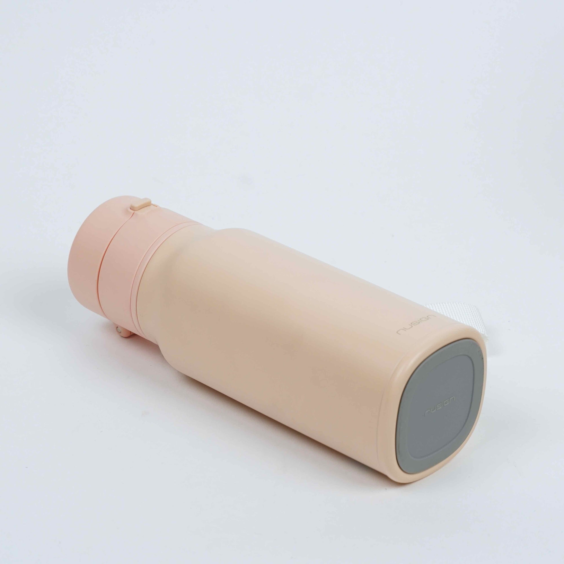 Gourde isotherme 380 ml avec filtre NUSIGN DELI NS901 – Acier inoxydable & silicone HugeKoom