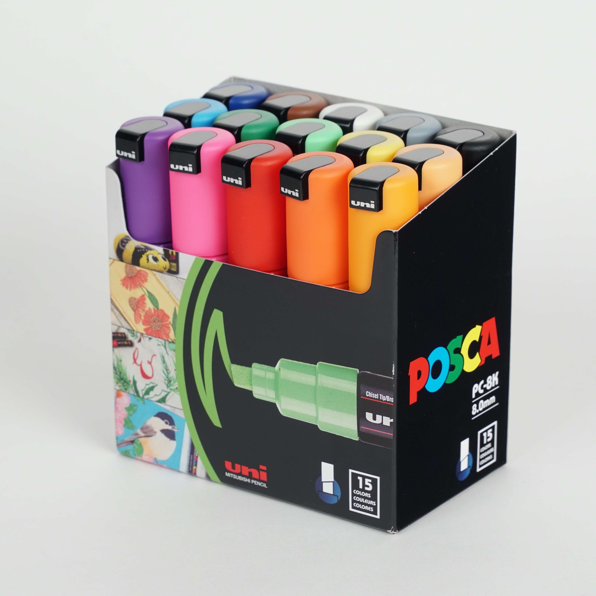 Feutres Posca – Pack de 15 Couleurs HugeKoom