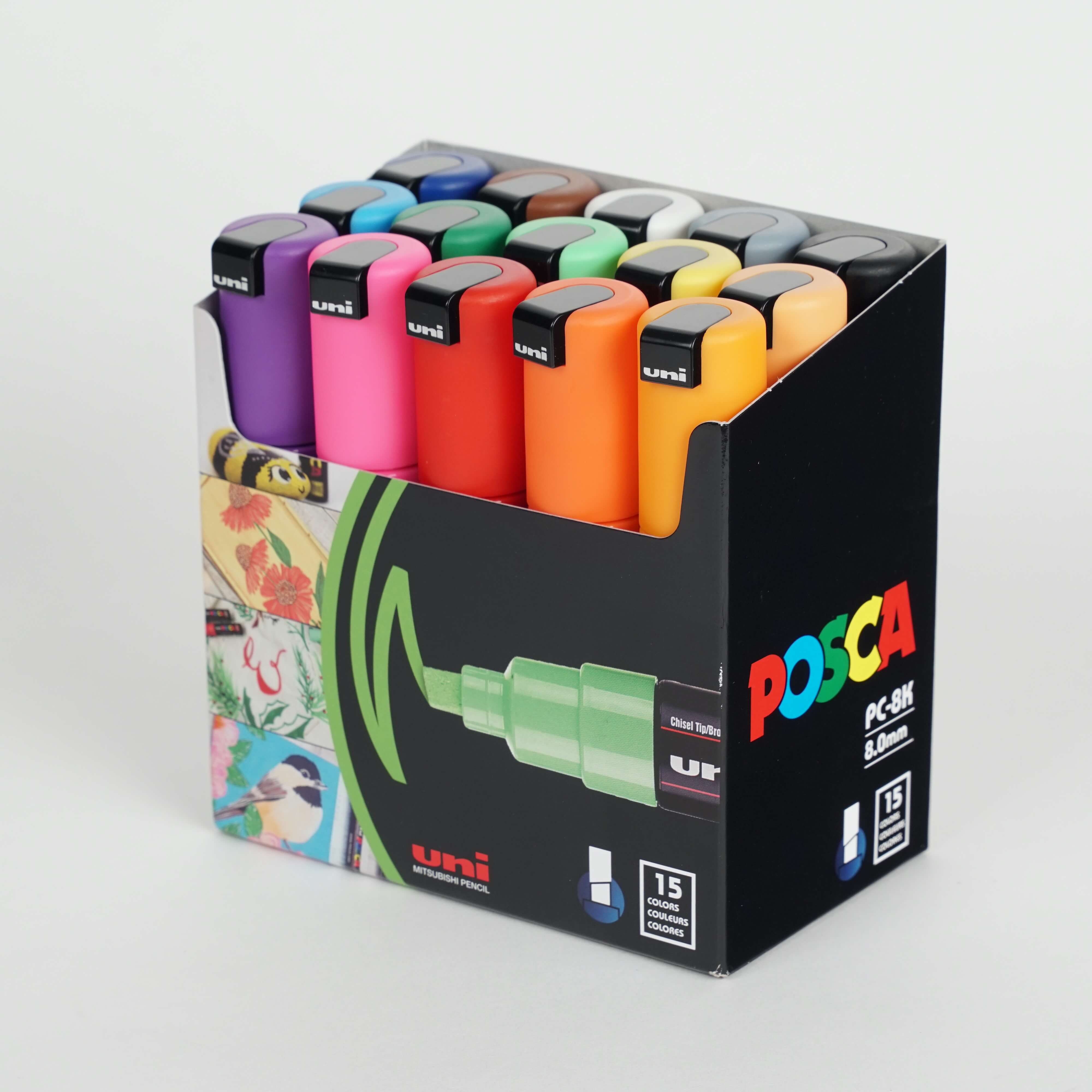 Feutres Posca – Pack de 15 Couleurs HugeKoom
