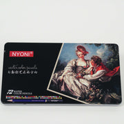 Crayons Aquarellables NYONI – 72 Couleurs HugeKoom