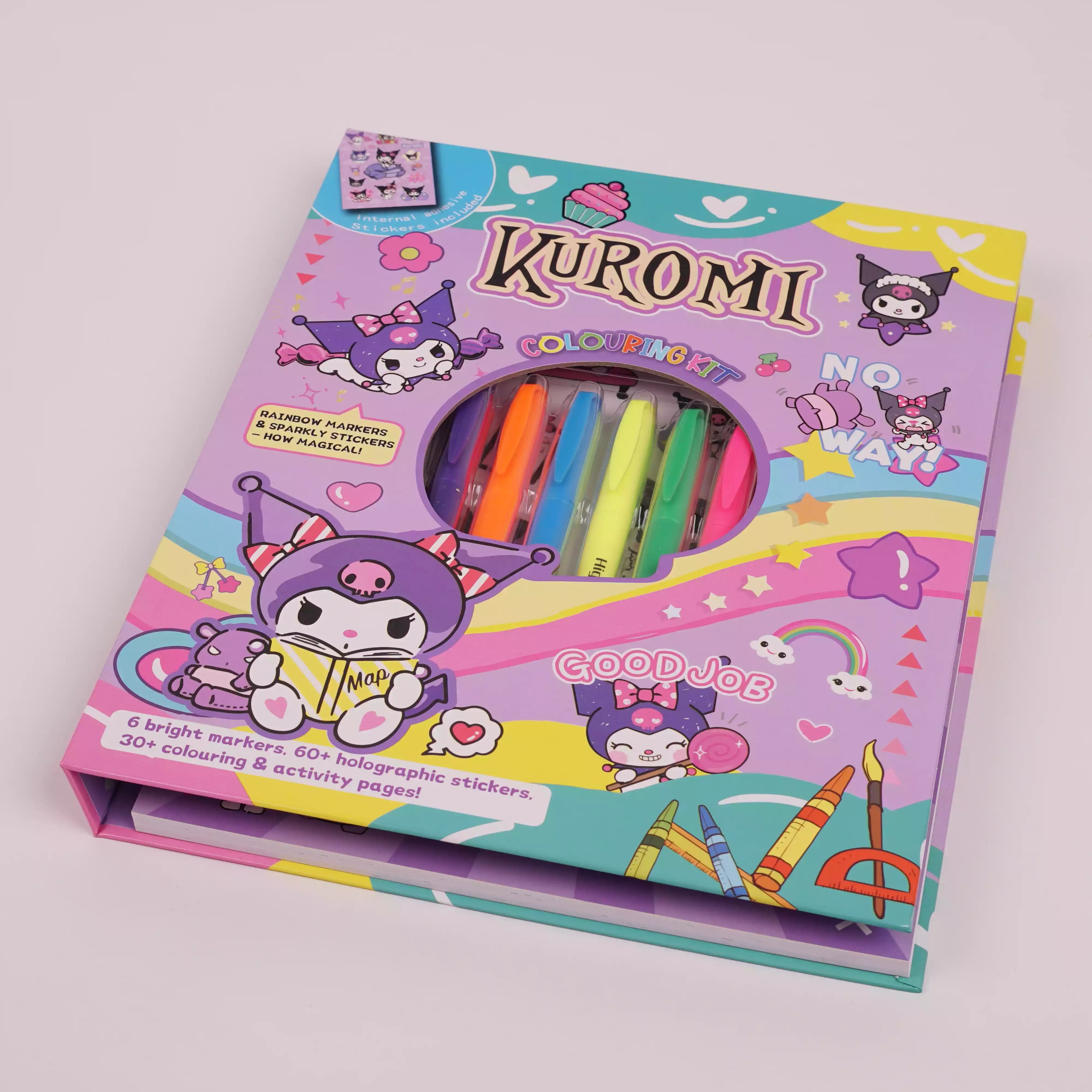 Colouring Book avec Feutres – Kit Créatif Complet pour Enfants