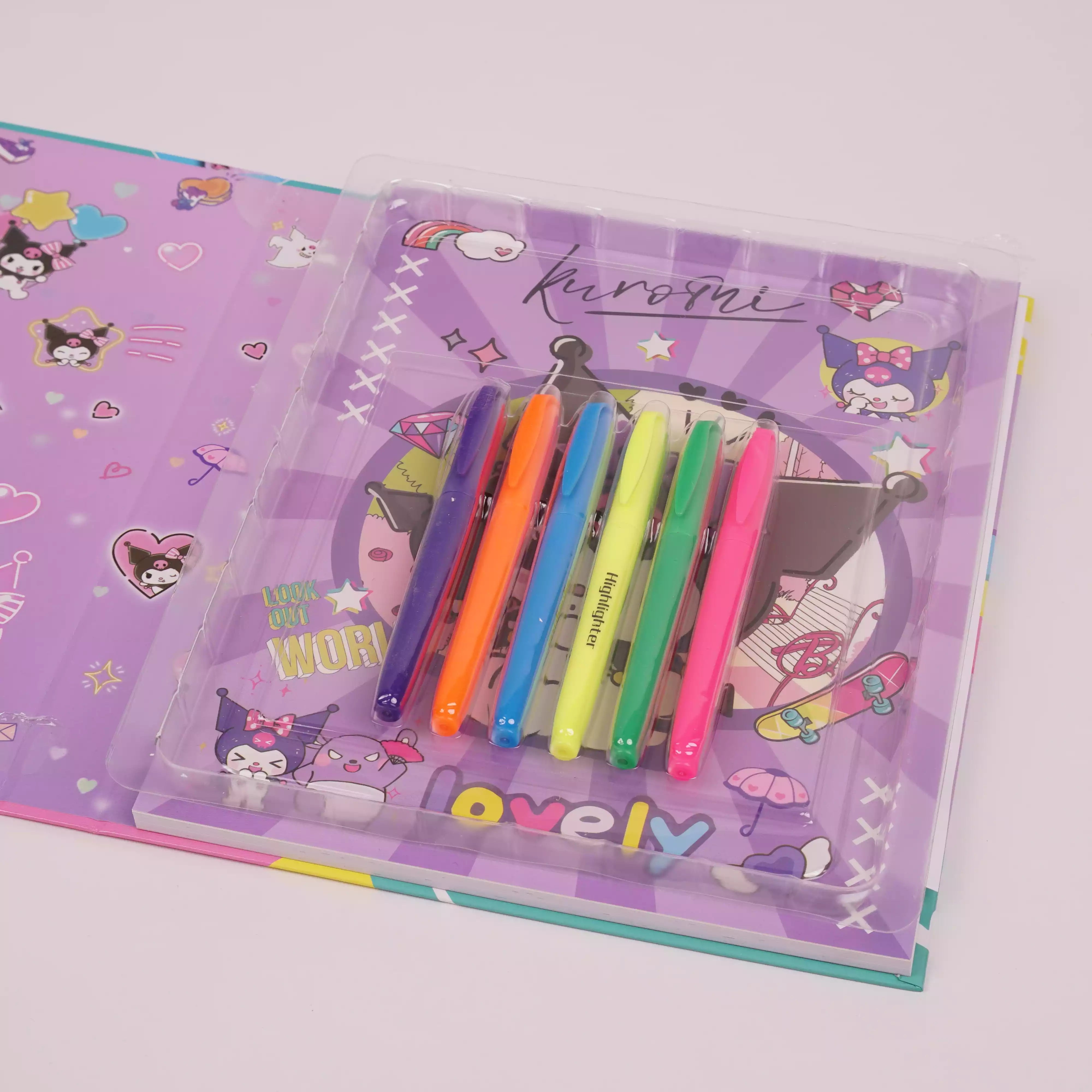 Kit Coloriage Kuromi – Créatif & Fun   HU13030
