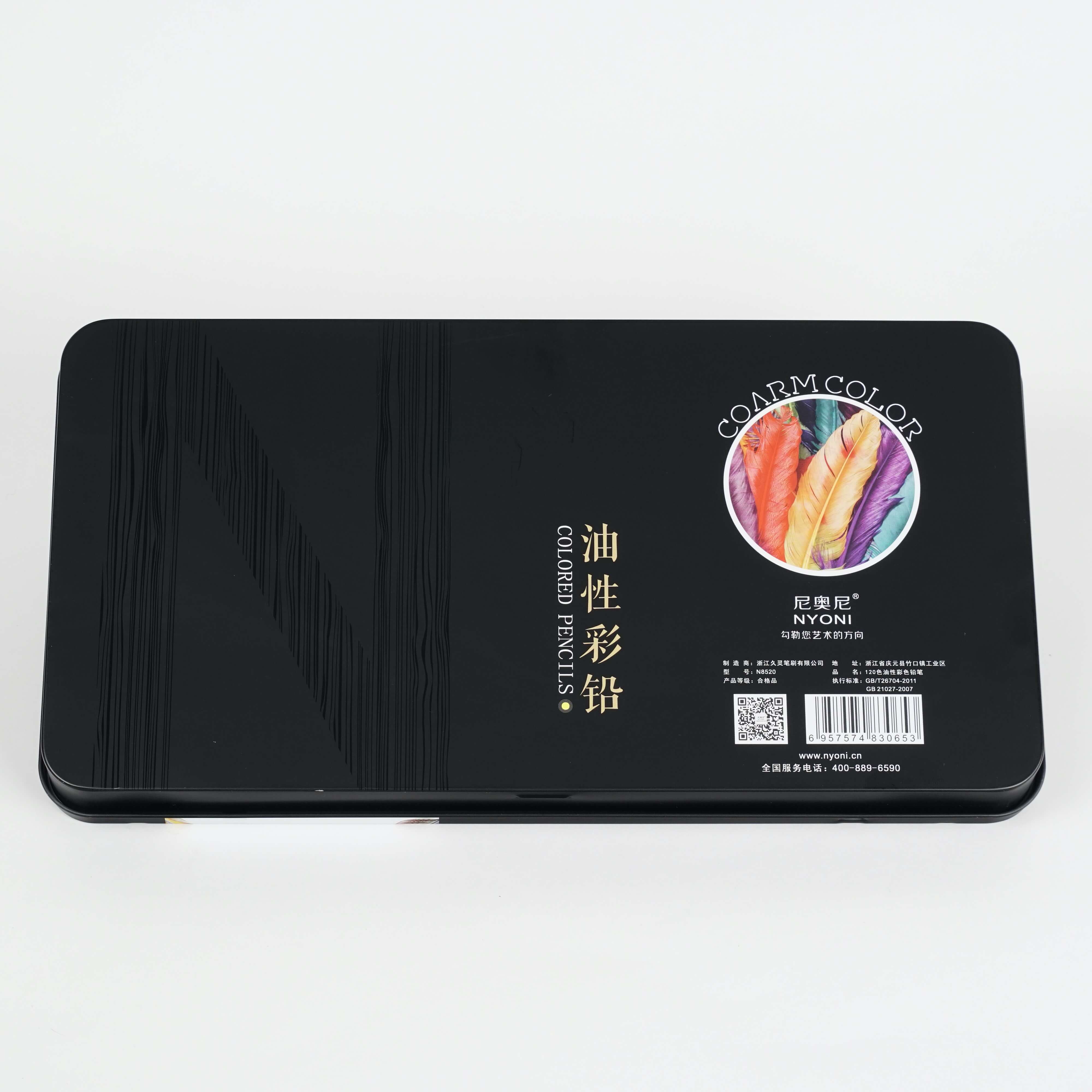 Crayons de Couleur COARM COLOR NYONI – Boîte de 120 couleurs HugeKoom