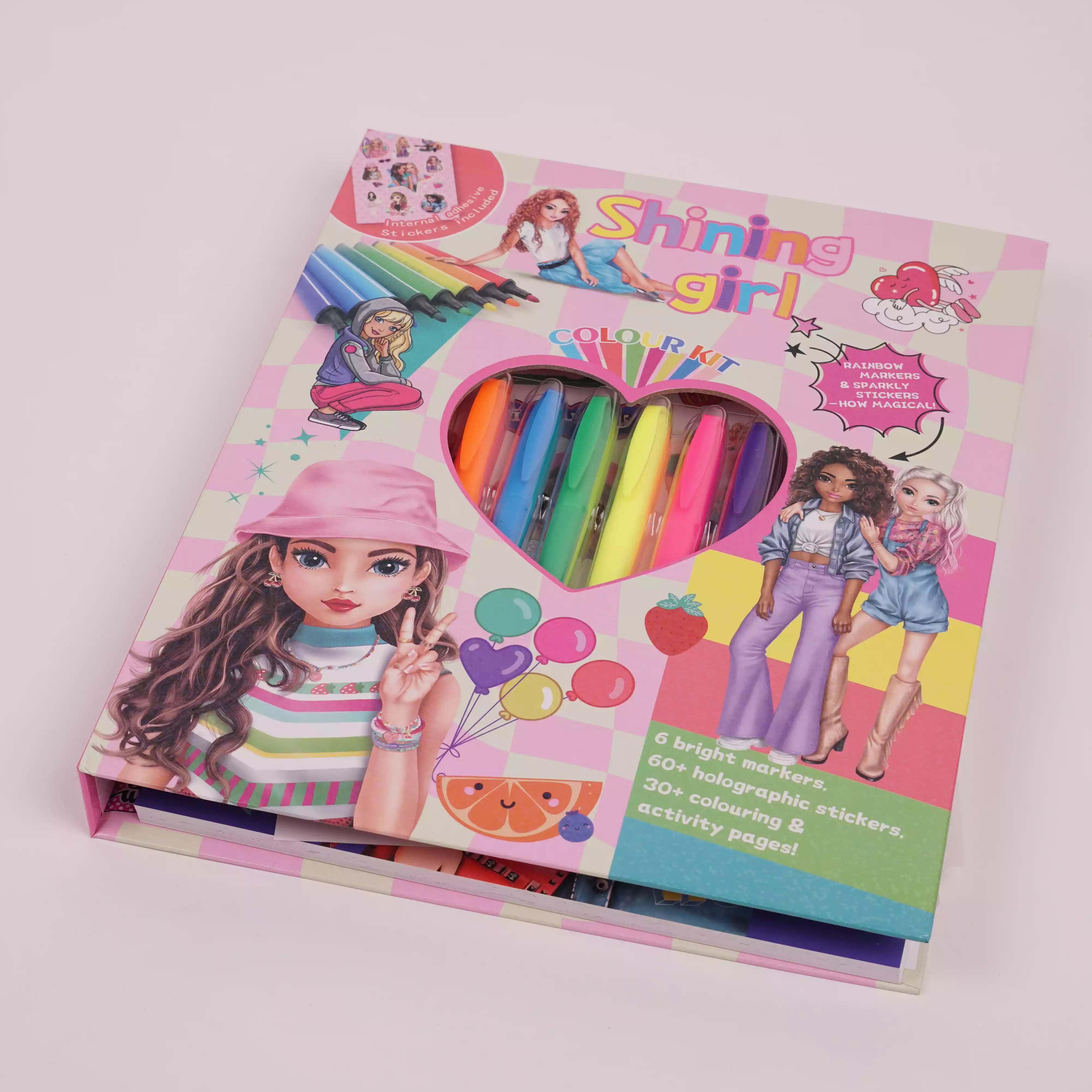 Colouring Book avec Feutres – Kit Créatif Complet pour Enfants