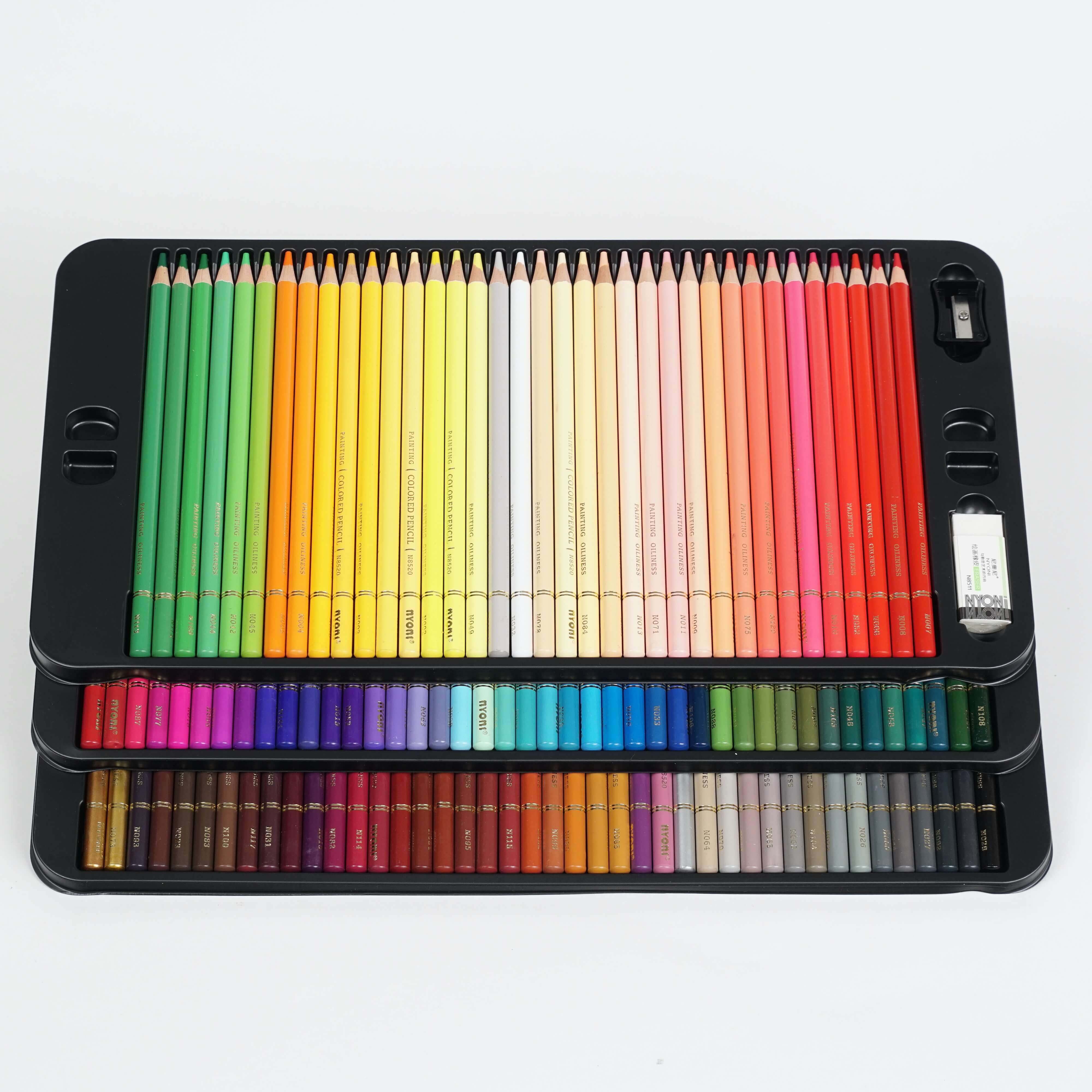 Crayons de Couleur COARM COLOR NYONI – Boîte de 120 couleurs HugeKoom