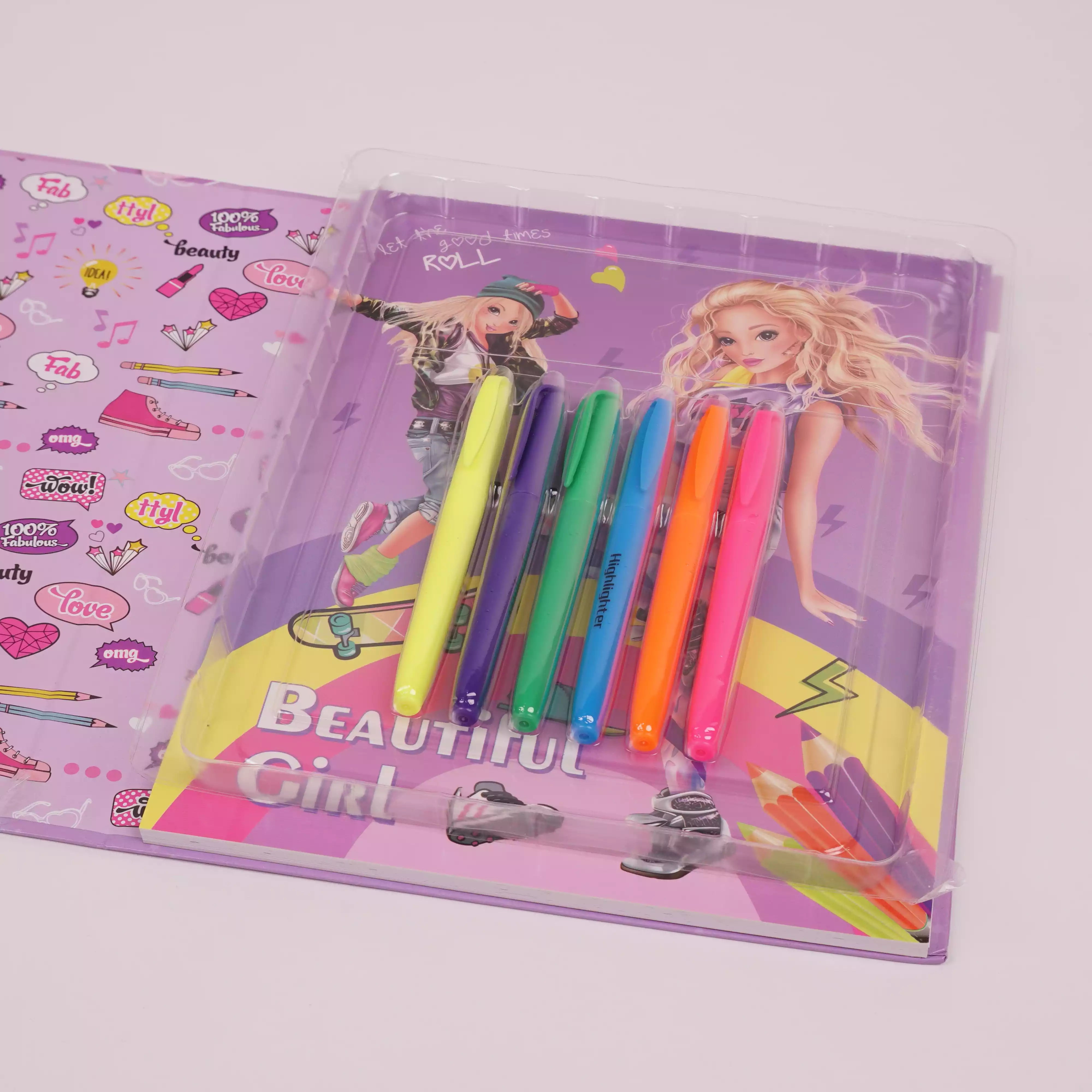 Colouring Book avec Feutres – Kit Créatif Complet pour Enfants