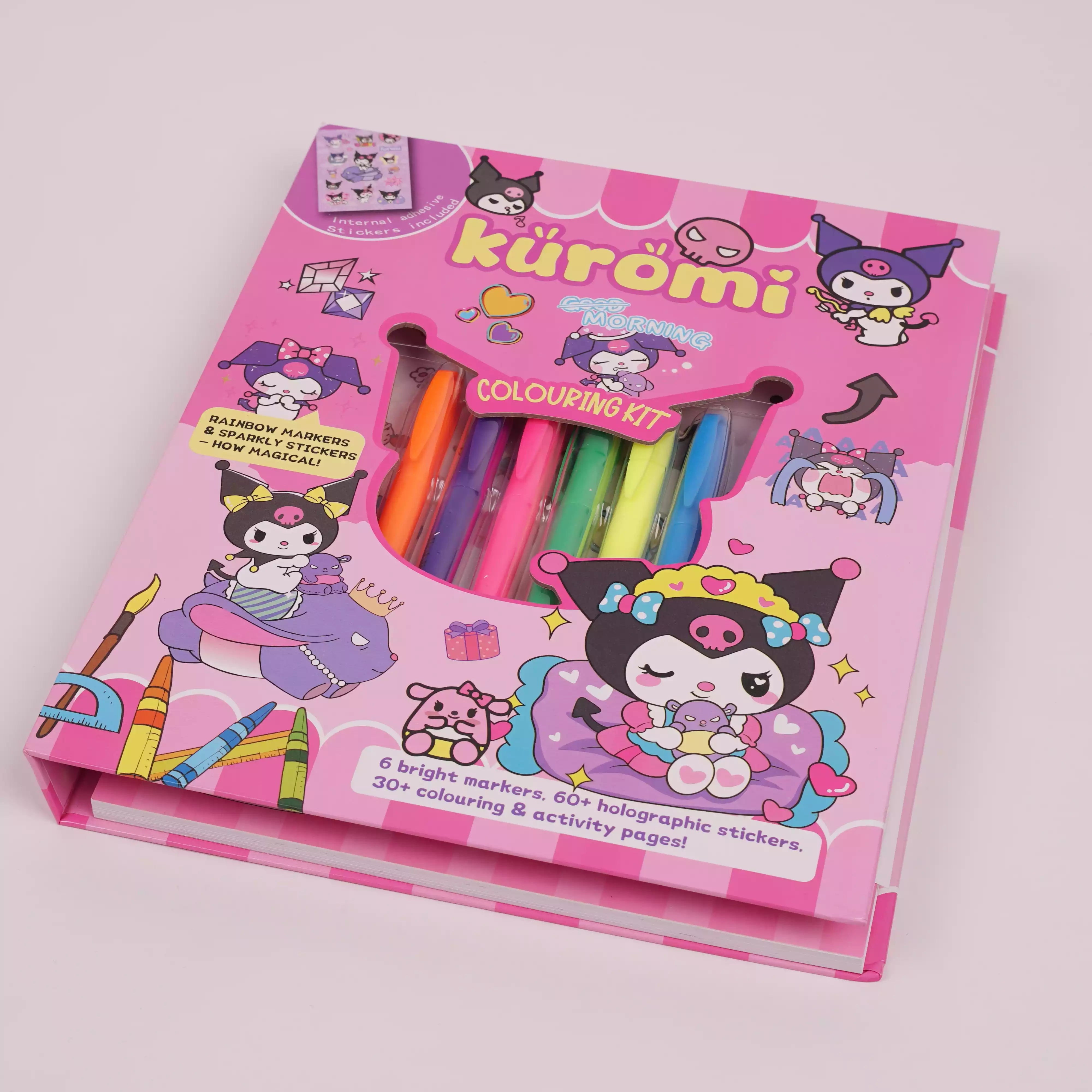 Colouring Book avec Feutres – Kit Créatif Complet pour Enfants