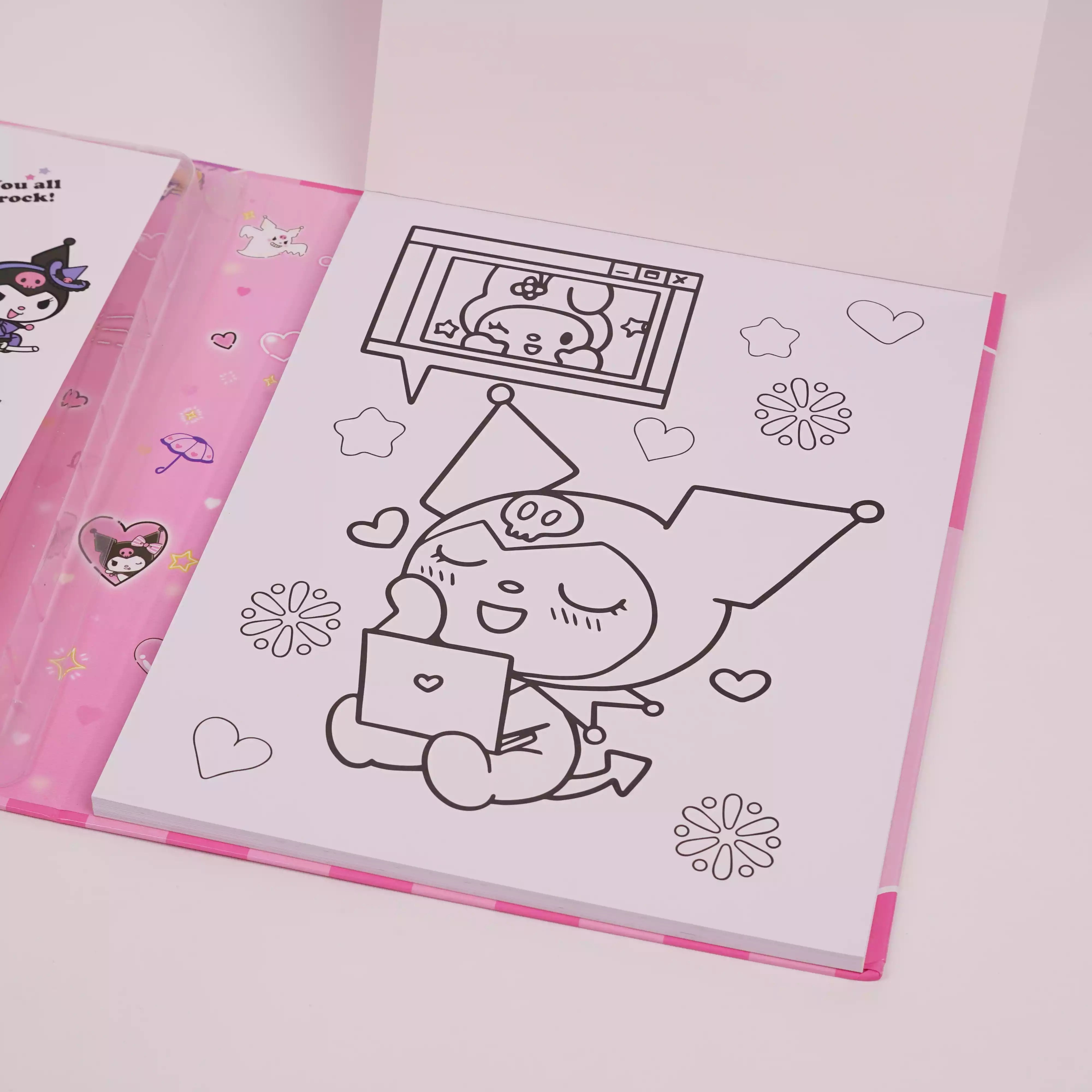 Colouring Book avec Feutres – Kit Créatif Complet pour Enfants