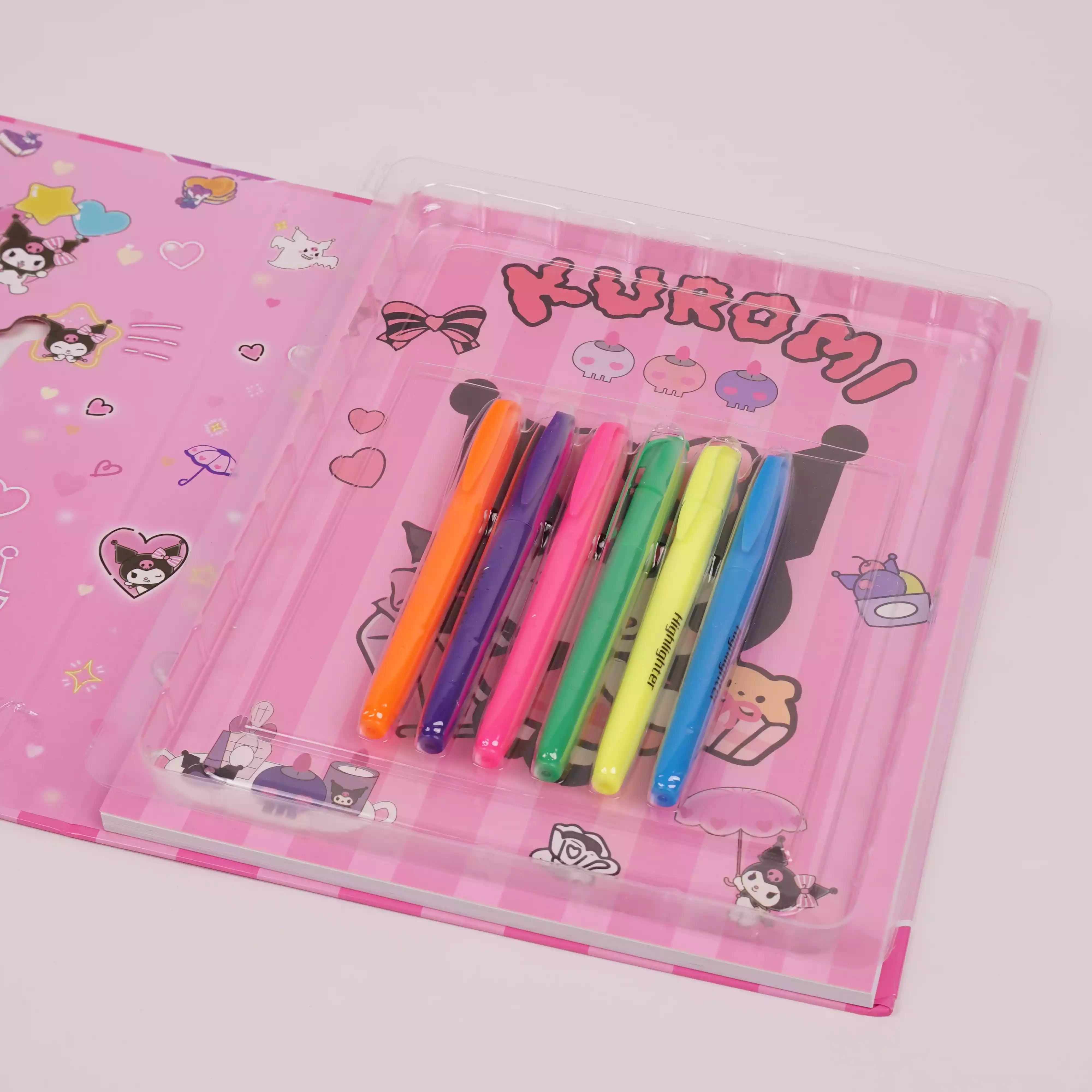 Colouring Book avec Feutres – Kit Créatif Complet pour Enfants
