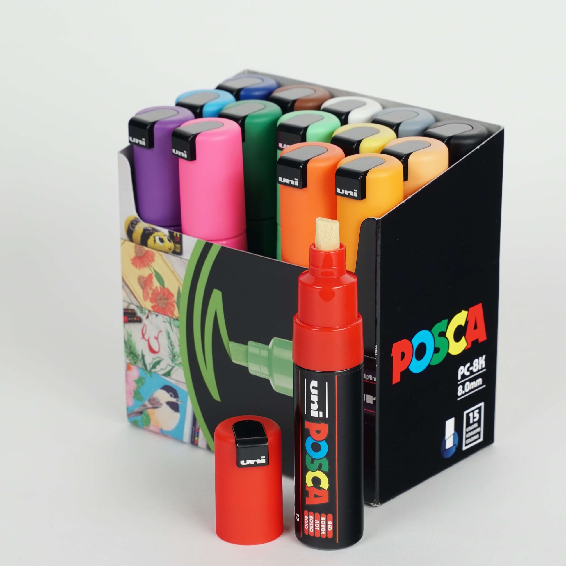 Feutres Posca – Pack de 15 Couleurs HugeKoom