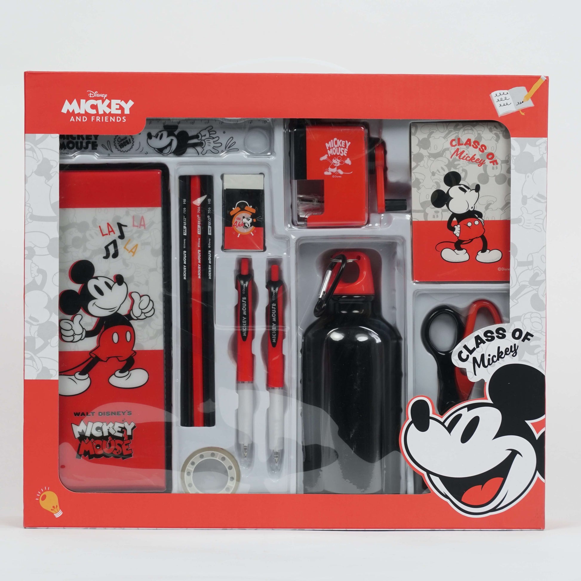 Kit Scolaire Mickey Mouse – Ensemble de 13 Pièces pour Enfants HugeKoom