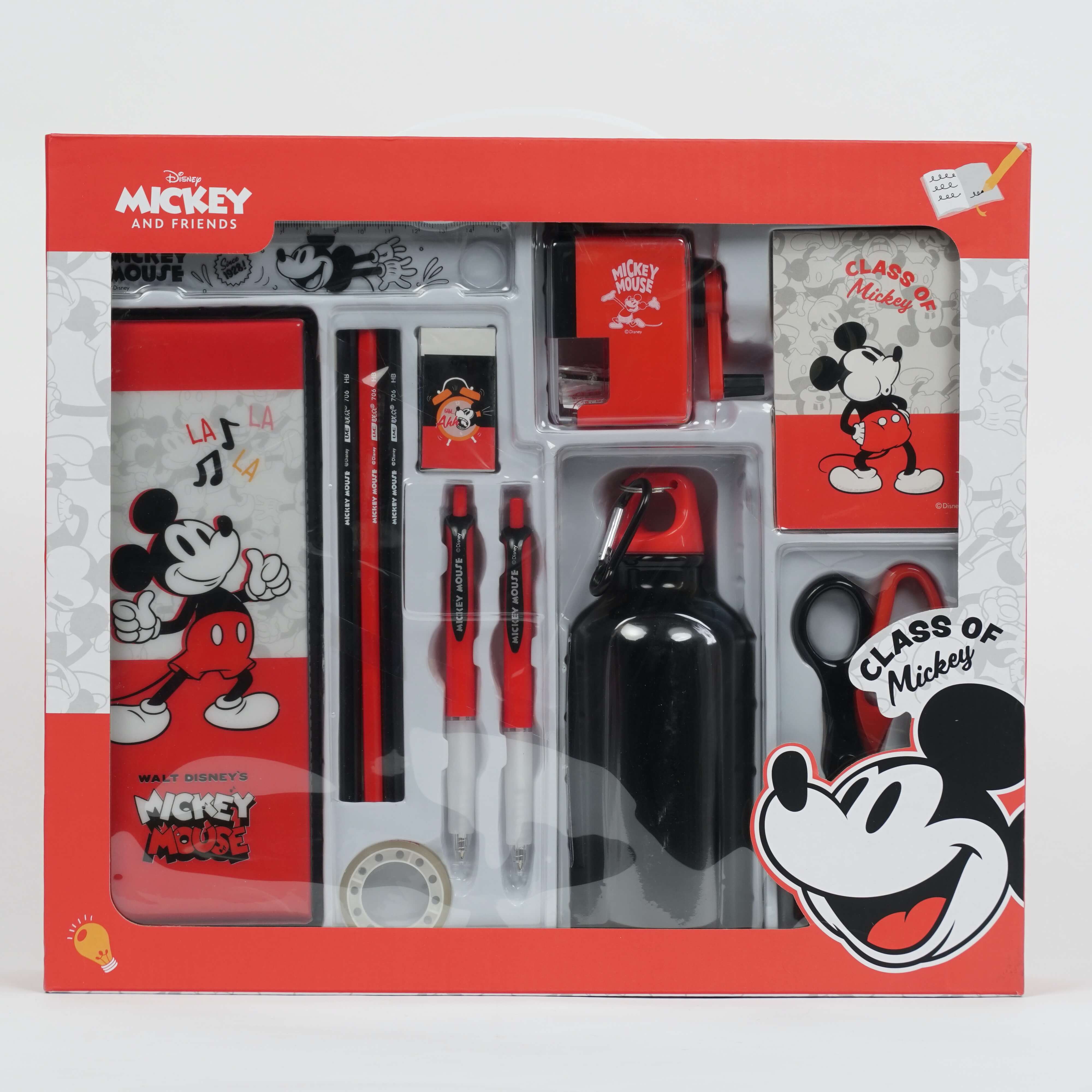Kit Scolaire Mickey Mouse – Ensemble de 13 Pièces pour Enfants HugeKoom