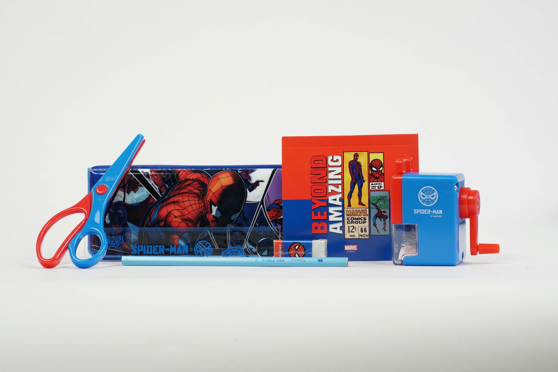 Kit Scolaire Spider-Man – Ensemble de 7 Pièces pour Enfants HugeKoom