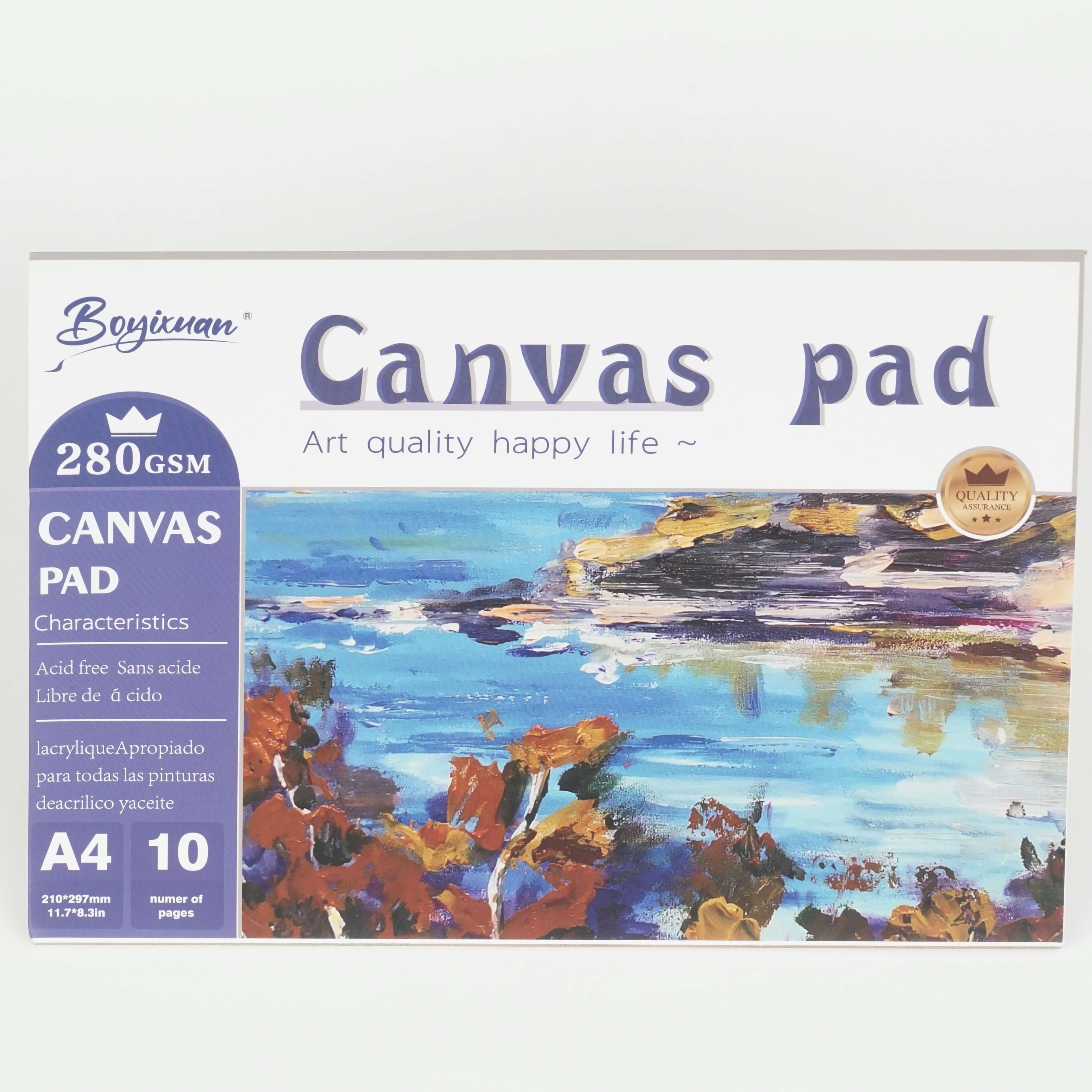 Bloc de dessin A4 280g – 10 feuilles HU12325