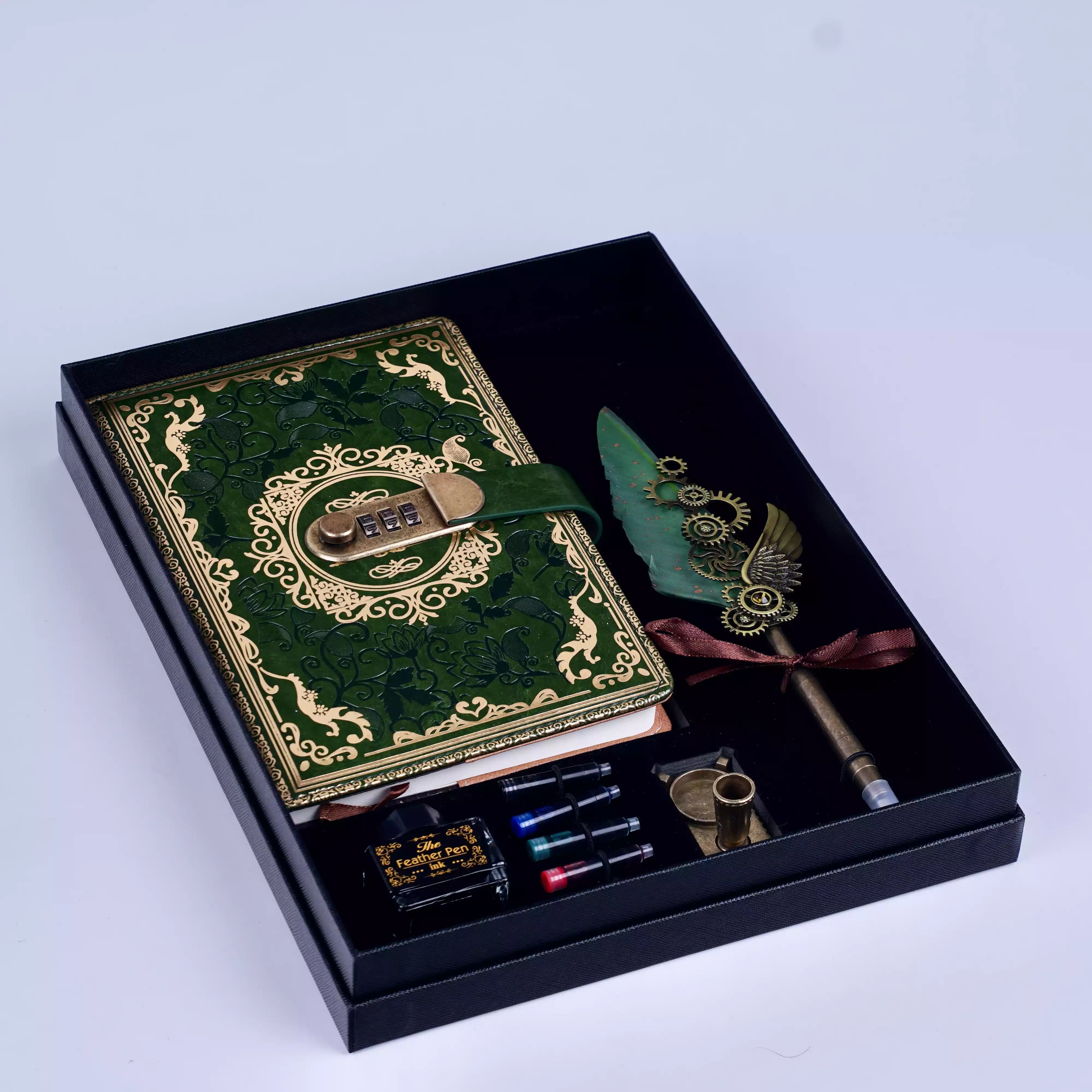 Coffret Notebook 5PCS Harry Potter – Journal Magique avec Plume    HU13109