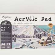 Bloc de dessin A4 300g – 12 feuilles